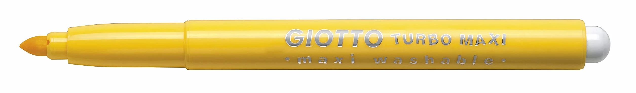 GIOTTO Turbo Maxi, Rotuladores Súper Lavables, Punta Maxi, Punta 5mm, Colores Surtidos, 24 uds.