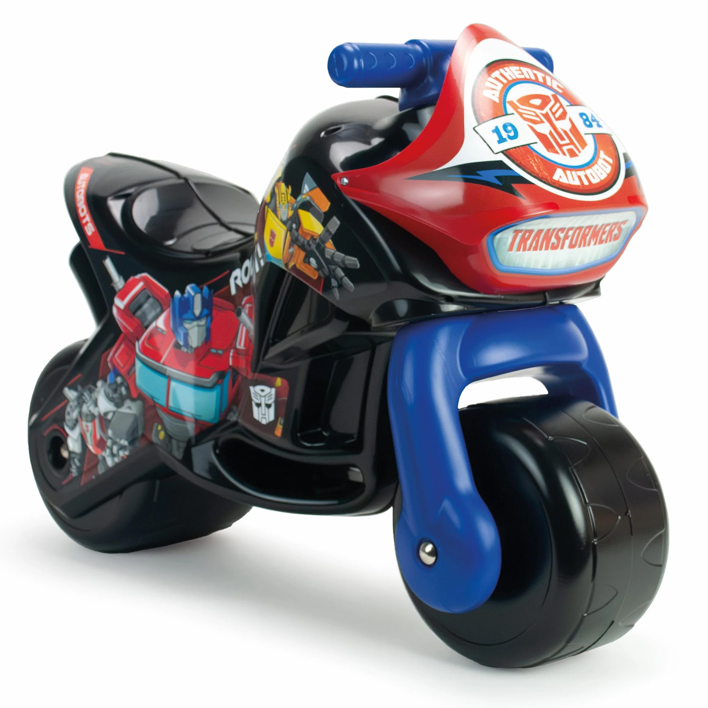 Correpasillos Bebe 1 Año 2 Años 3 Años - Moto Correpasillos para Bebe Twin Dessert Transformers - Moto Juguete Niña y Niño - Ruedas Anchas- Estable Ligera Ergonómica - Transporte Fácil - INJUSA