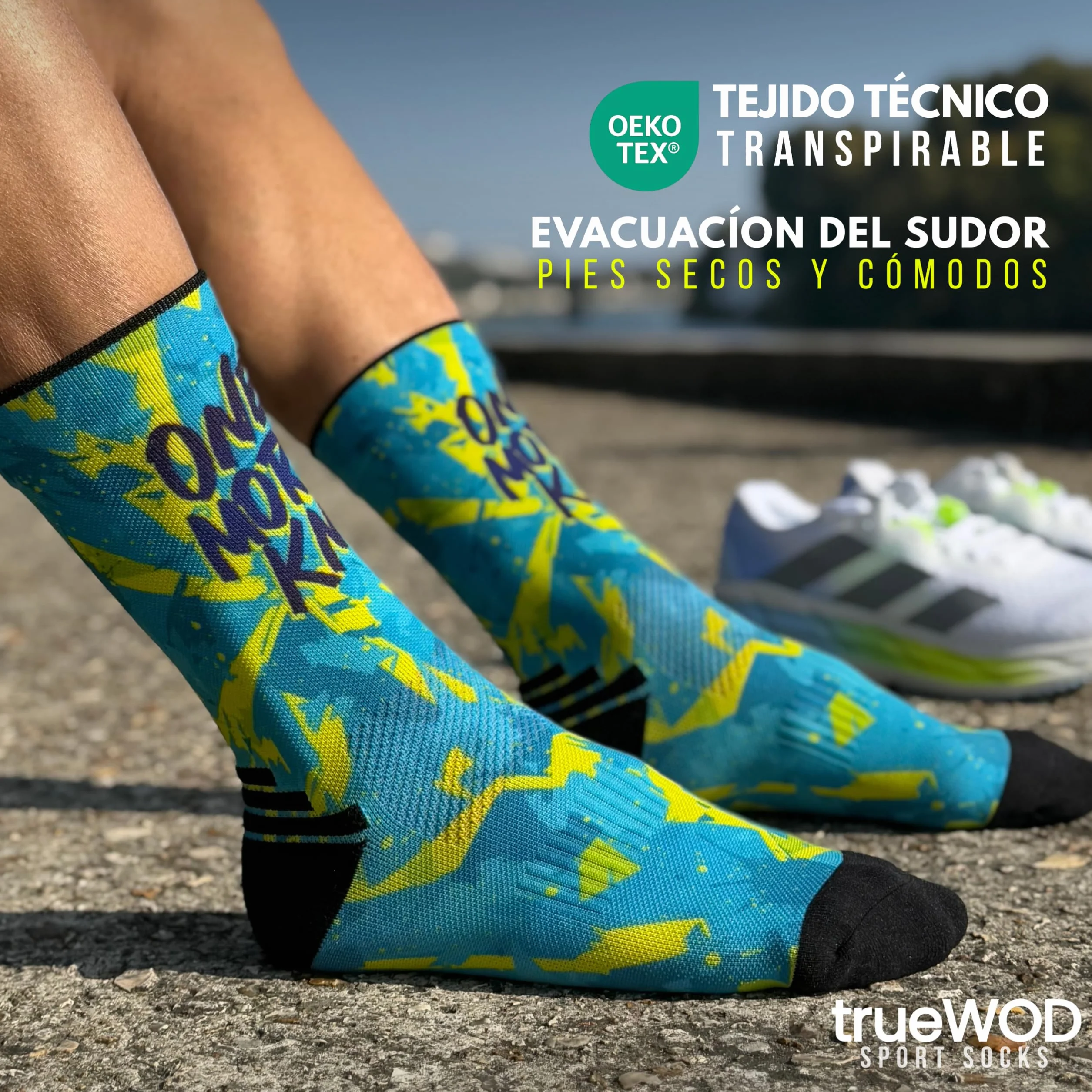 Calcetines Running Hombre Mujer Crossfit Ciclismo Trail Running Padel Correr Deporte Antiampollas Sin Costuras Compresion Transpirables
