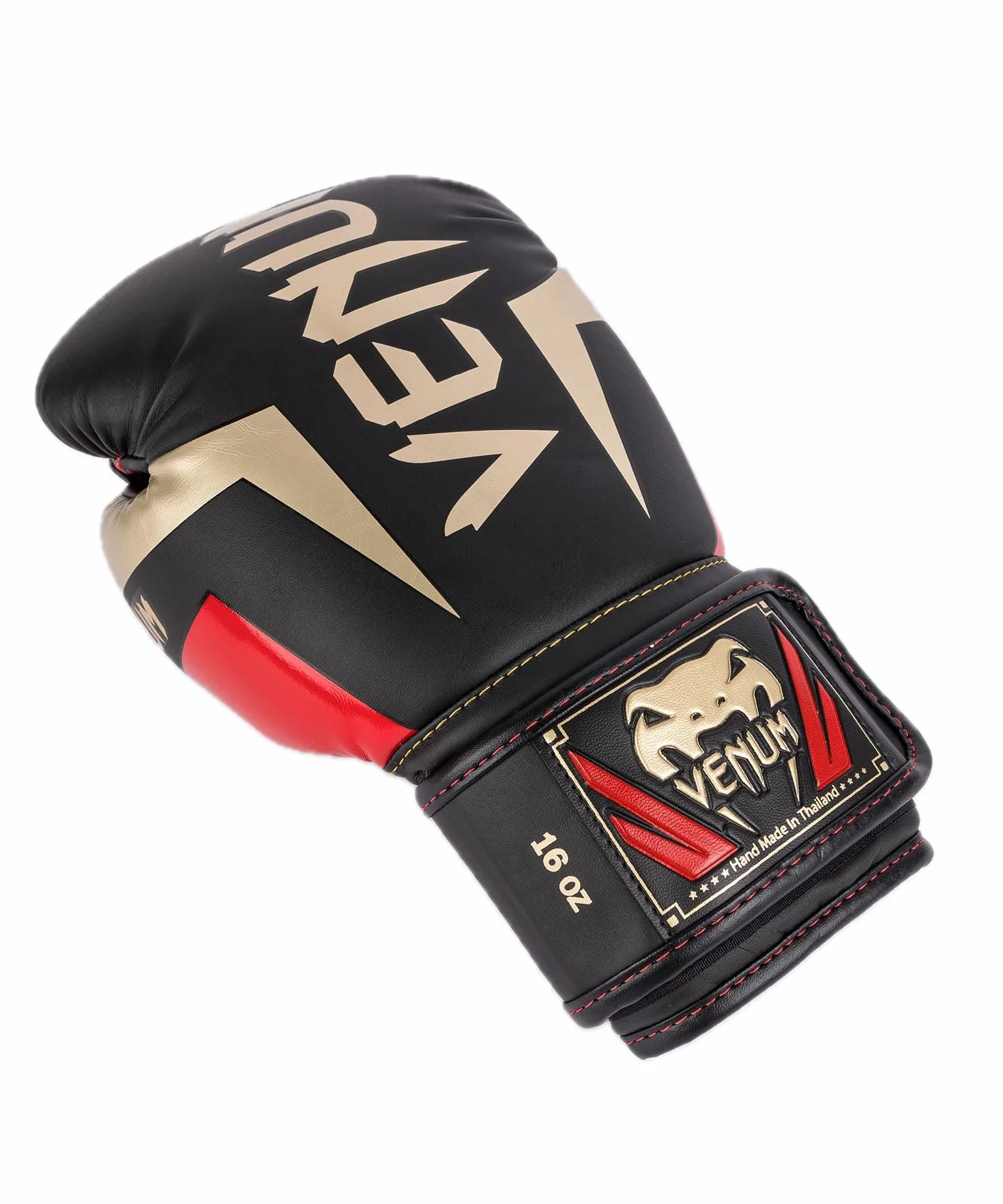 Venum Elite Guantes de Boxeo 14 Oz Negro Dorado Rojo