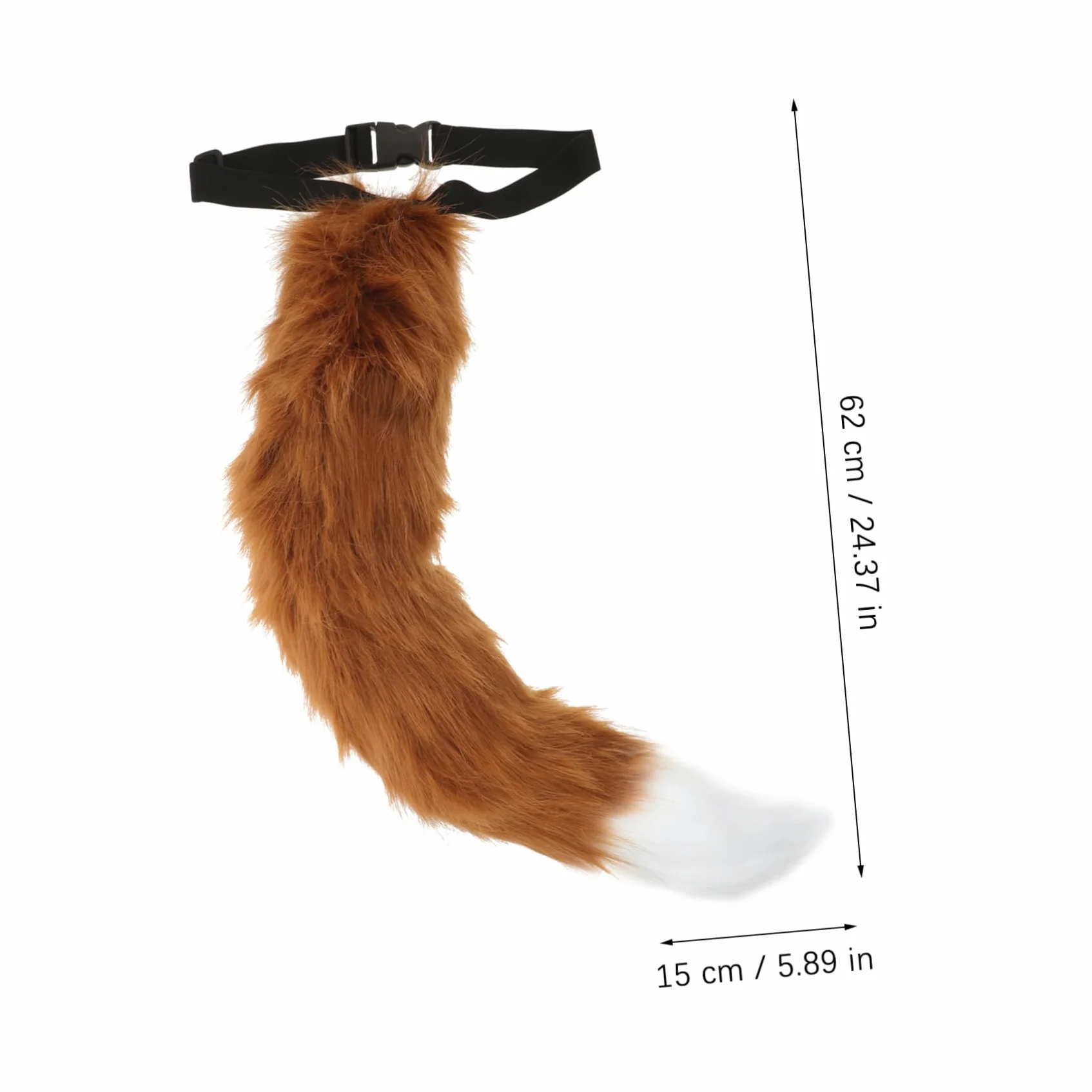 LIFKOME Accesorios De De Animal De Peluche De Animal Cosplay De Para Cosplay De Animal Para Fiesta De Para Halloween Traje De Felpa Brown