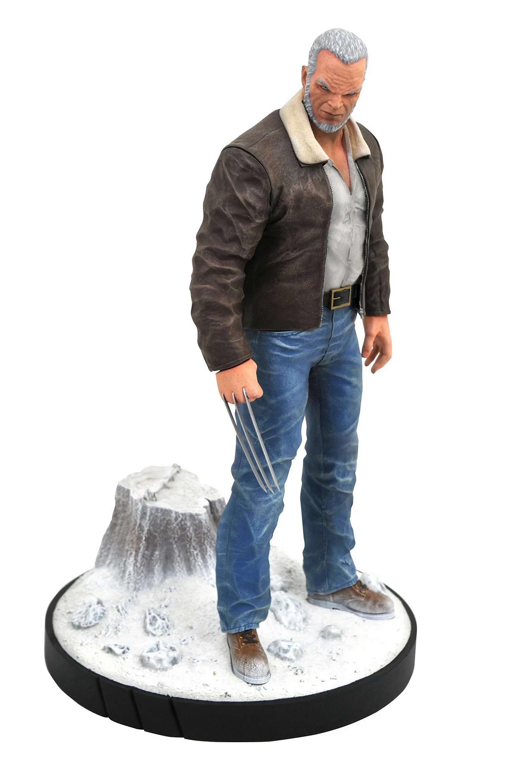 Diamond Viejo Logan Estatua Resina 23 cm Marvel Comic Premier Collection