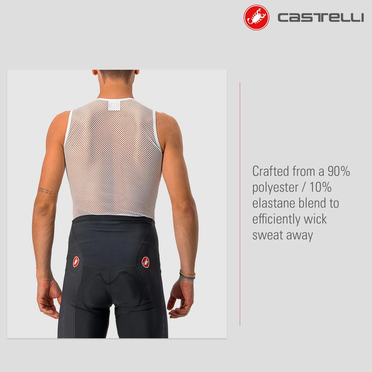Castelli Core Mesh 3 Sleeveless T-Shirt Hombre