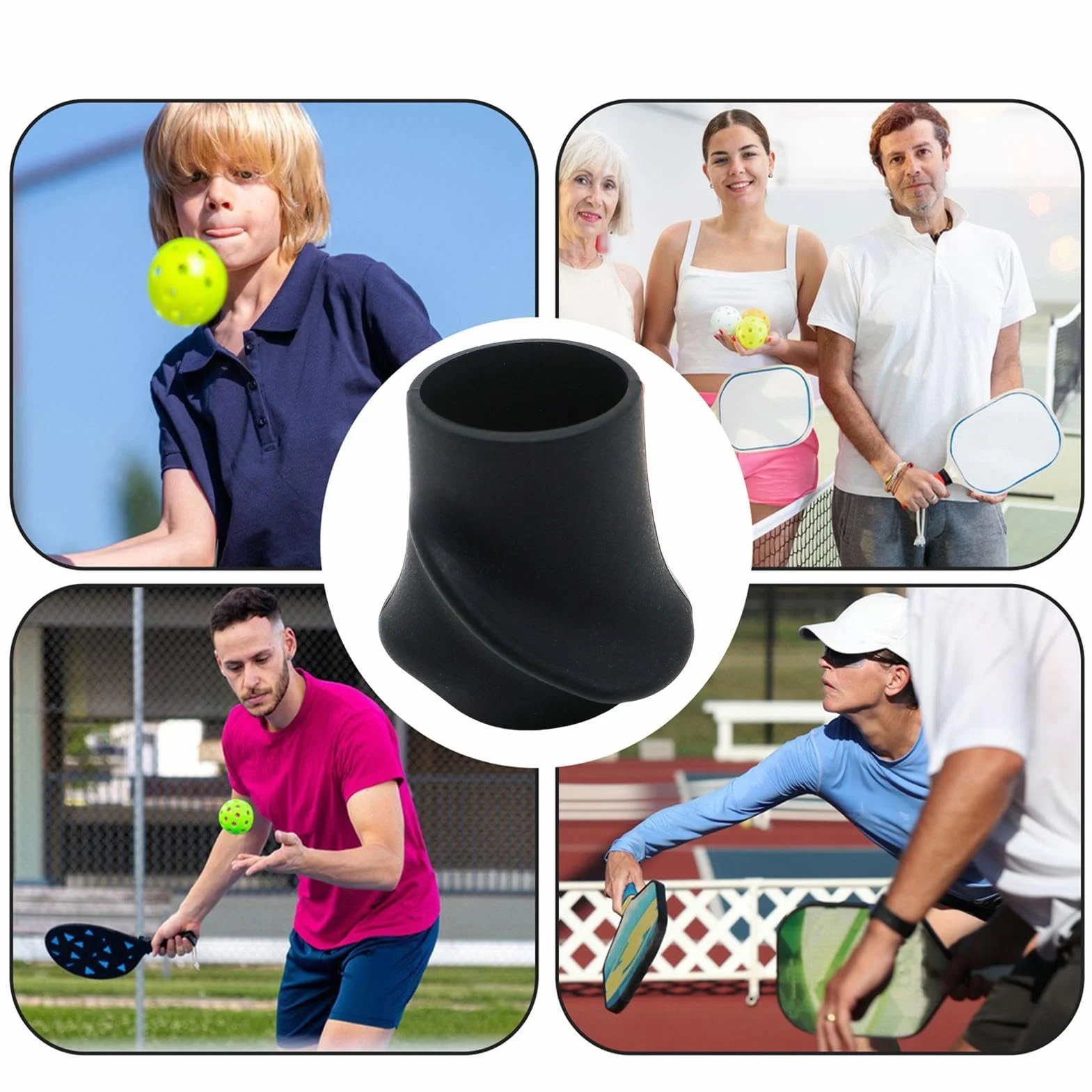 Entrenador de agarre para tenis y bádminton, ayuda de enseñanza para deportes al aire libre e interior