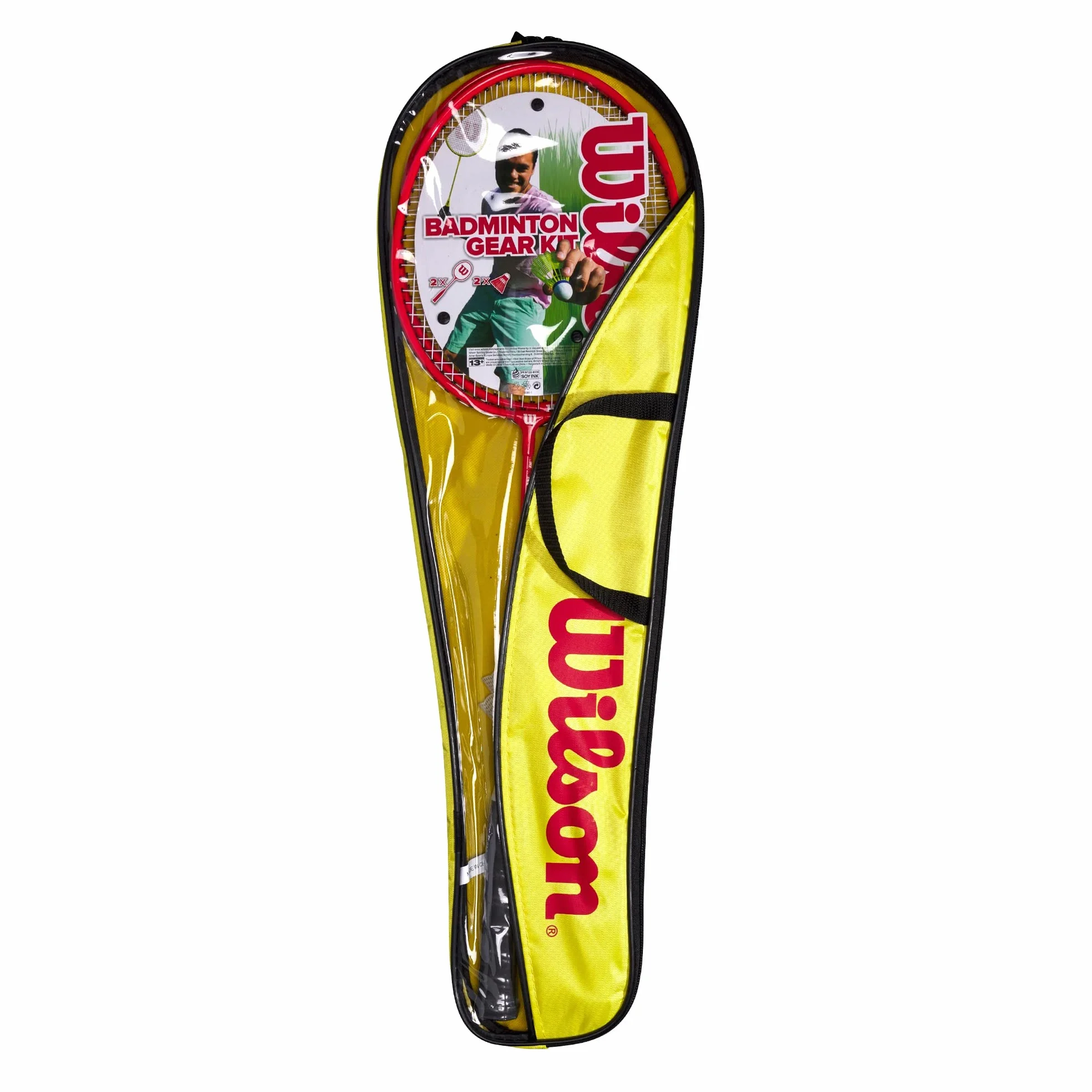 Wilson Badminton 2 Pc Kit V2 - Kit de bádminton Unisex Adulto