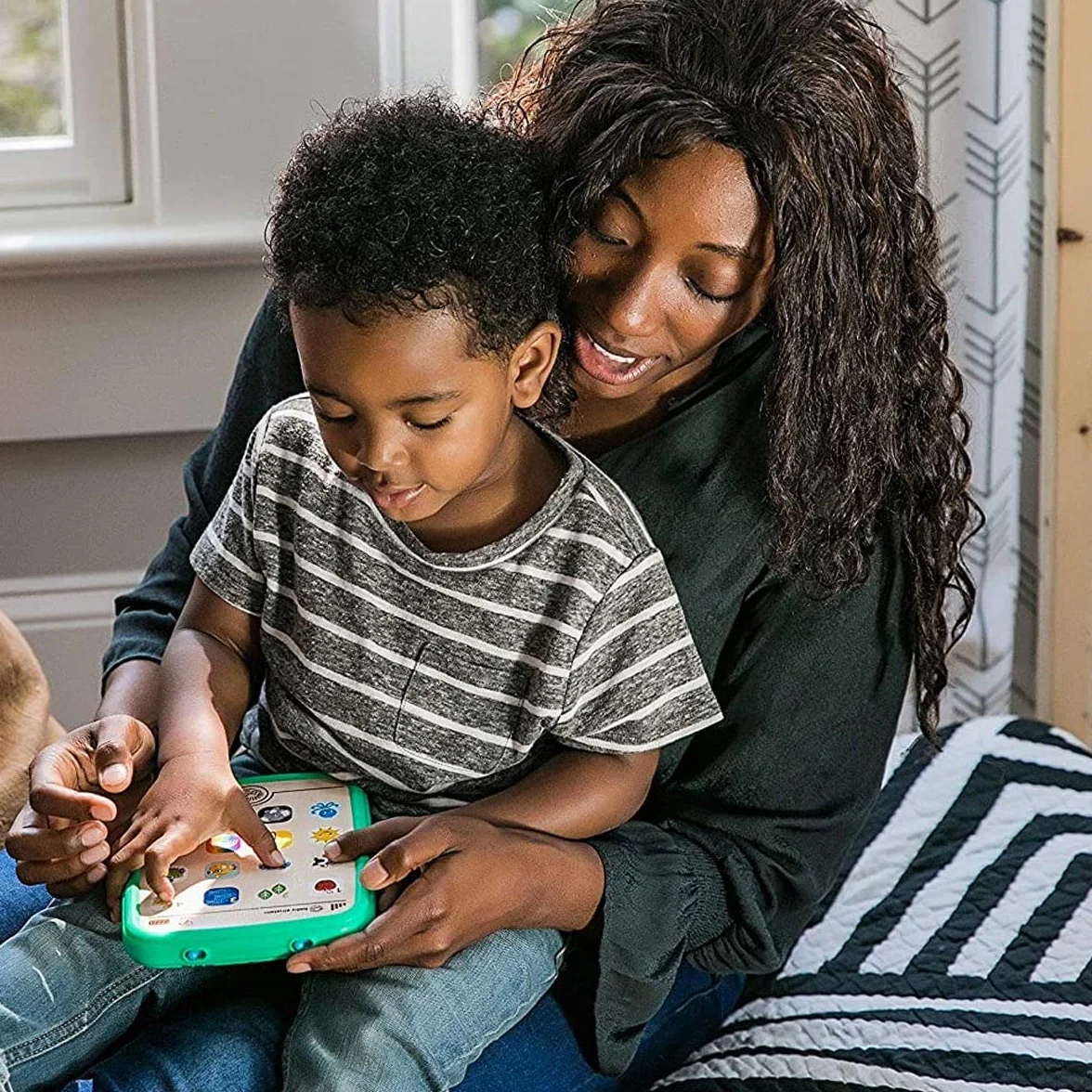 Baby Einstein, Hape Tableta táctil Madera Magic Touch , 6+ Meses