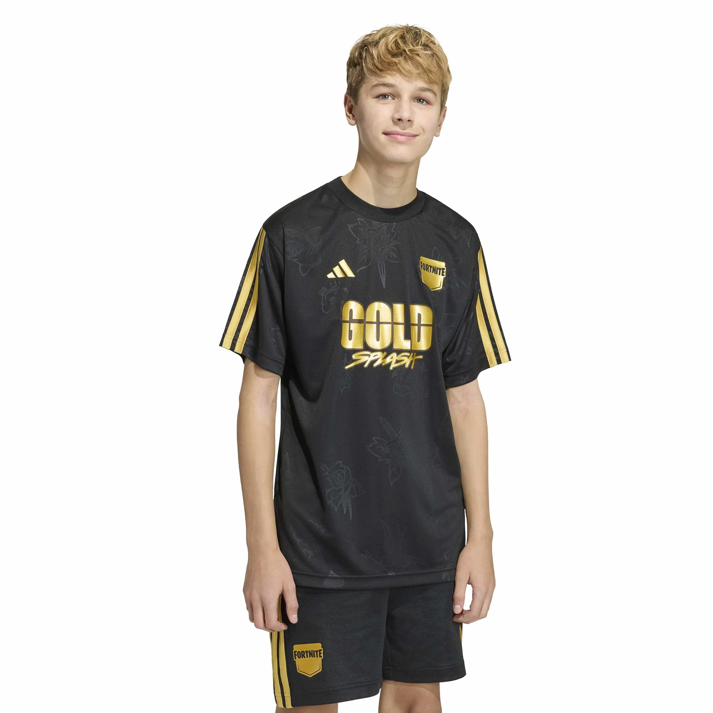 adidas X Fortnite Midas Jersey Manga Corta Unisex niños