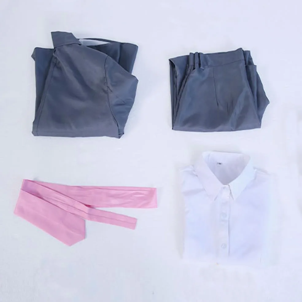 Reigen Arataka - Uniforme gris, disfraz de Mob Psycho 100, disfraz de cosplay de anime, Halloween, carnaval, fiesta, regalo para fanáticos del anime