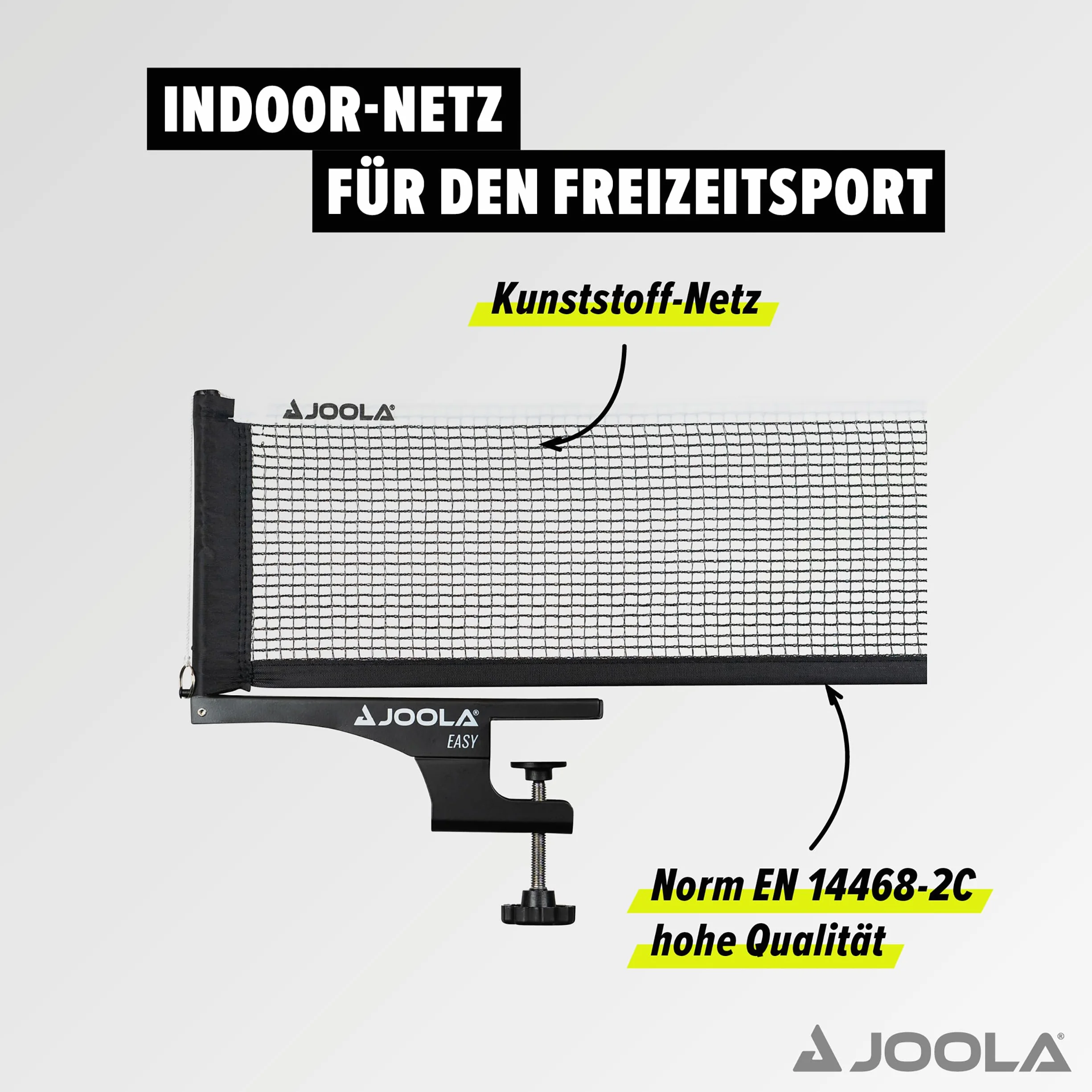 Joola 31008 Red Postes de ping pong con soporte negro