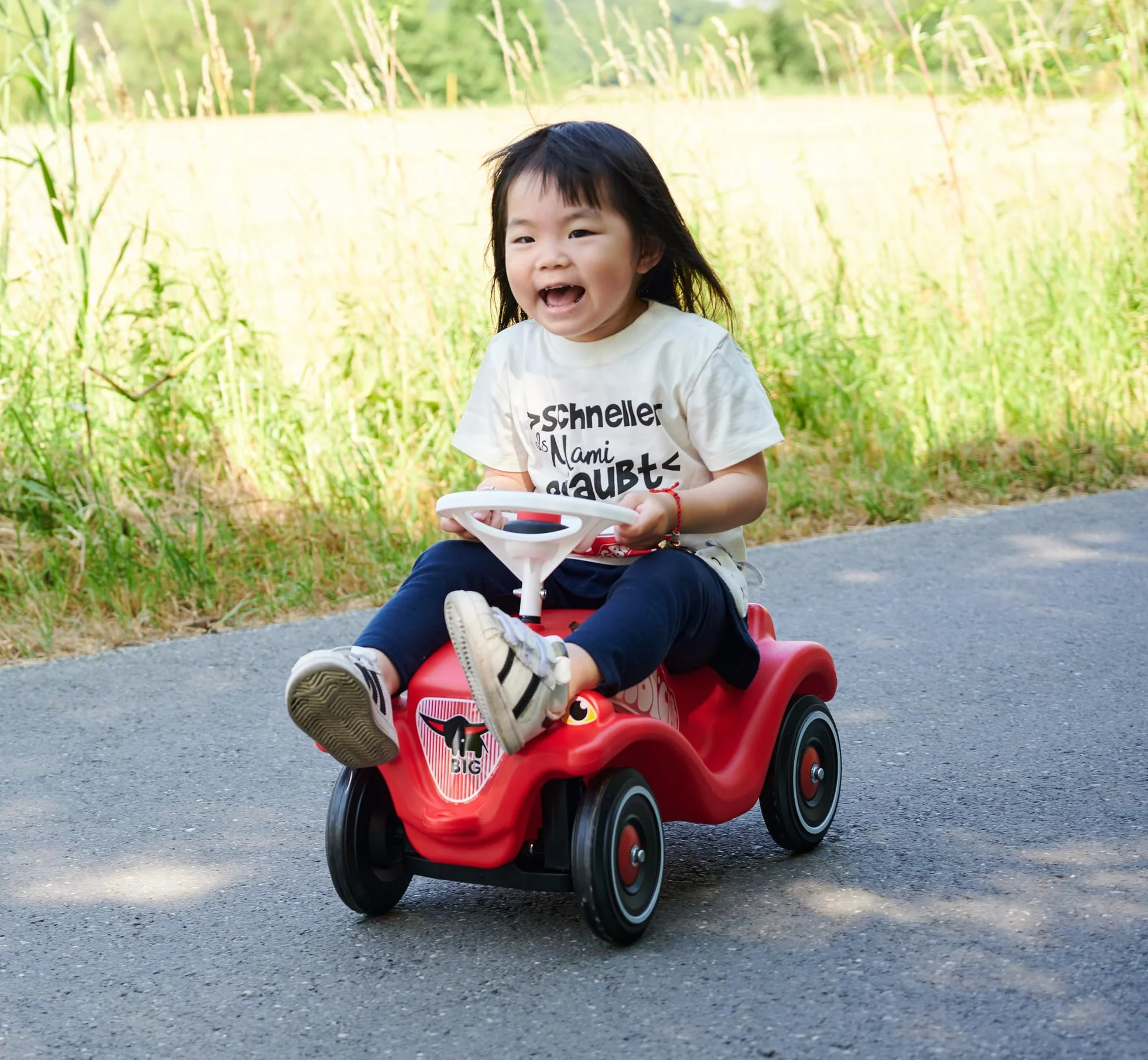 BIG 800001303 1303R - Bobby Car Classic, Color Rojo