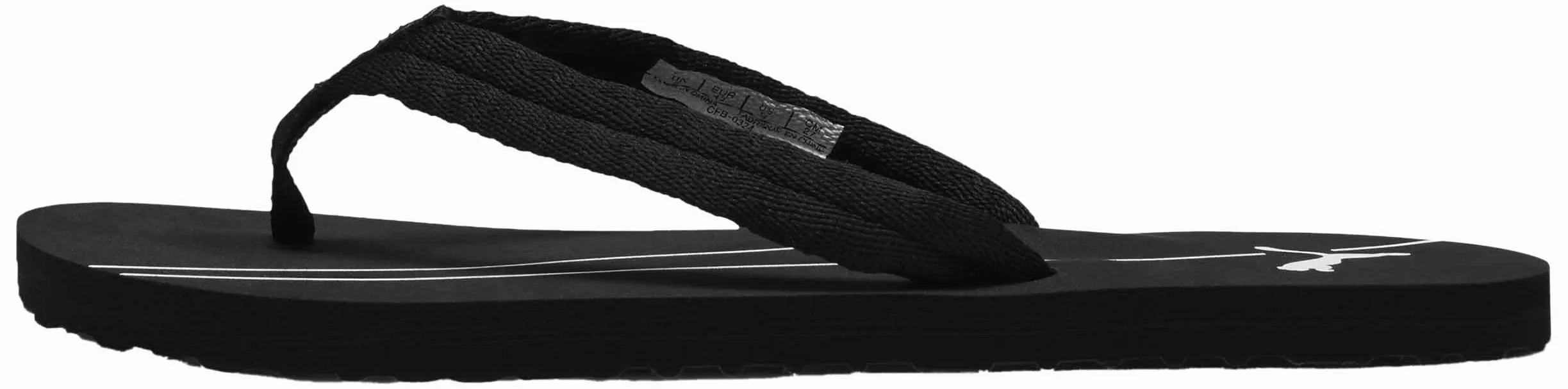 PUMA Chanclas de Dedo Epic V2 Blanco y Negro