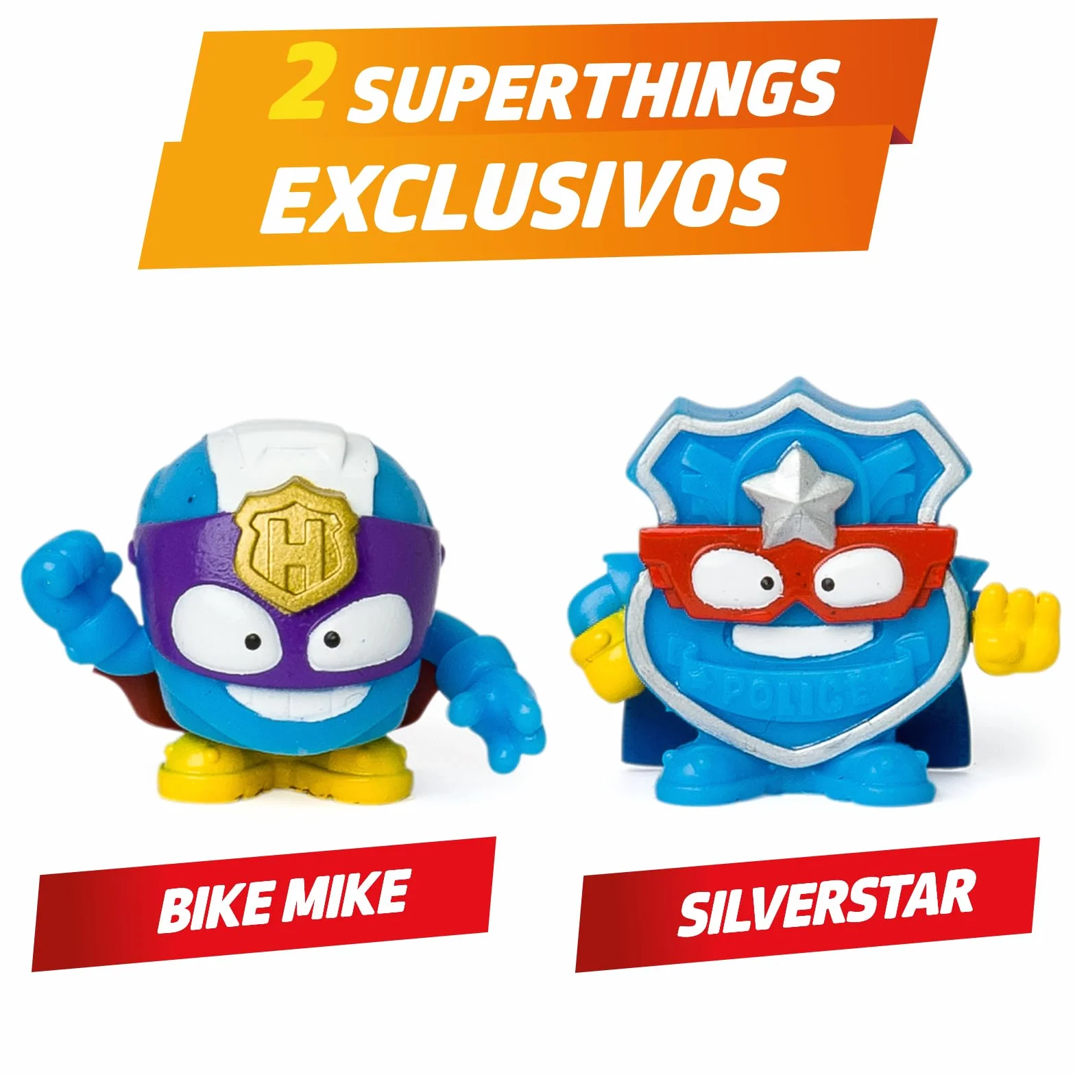 SUPERTHINGS KAZOOM POWE Battle Vehicle Police Vehículo de batalla policía Serie de TV Superthings Kazoom Power 1 Vehículo 2 Figuras Exclusivas 1 Proyectil