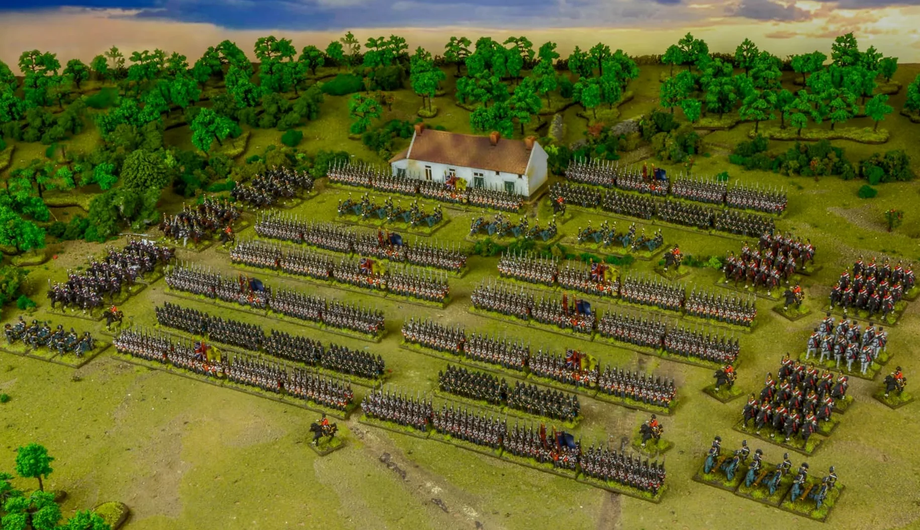Juego de iniciación napoleónico británico – Miniaturas de plástico a Escala épica para Polvo Negro, miniaturas de la era napoleónica Altamente detalladas para Juegos de Guerra de Mesa