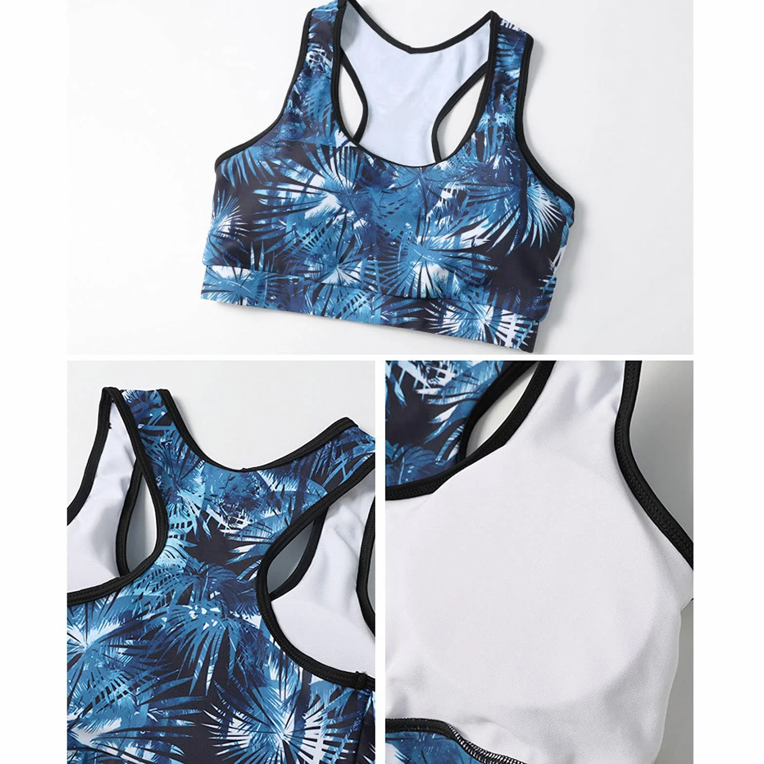 Traje de Neopreno para Mujer Protección UV 5 Piezas Buceo Manga Larga Verano Dividido M (45-52kg)