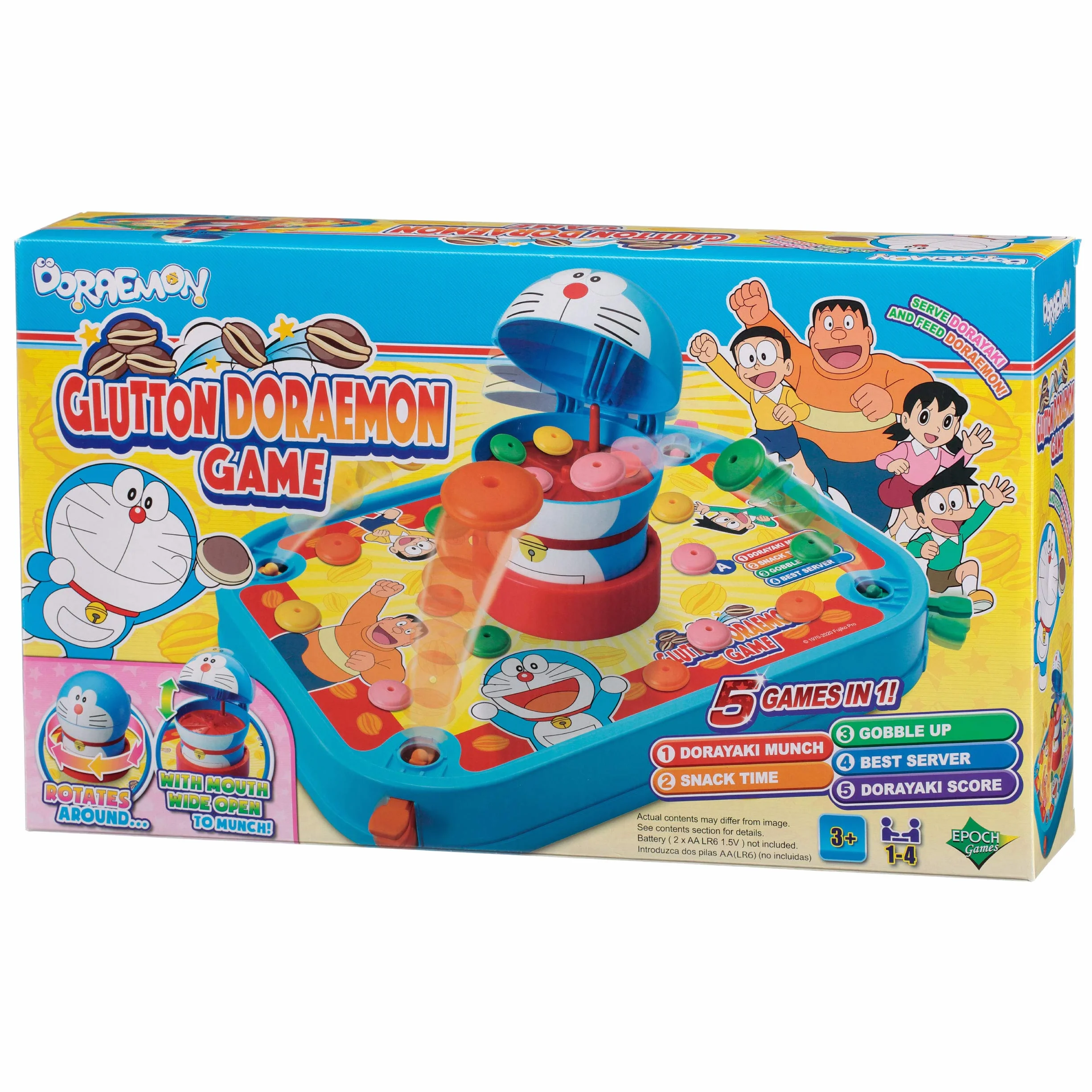 EPOCH Games Glutton Doraemon Game