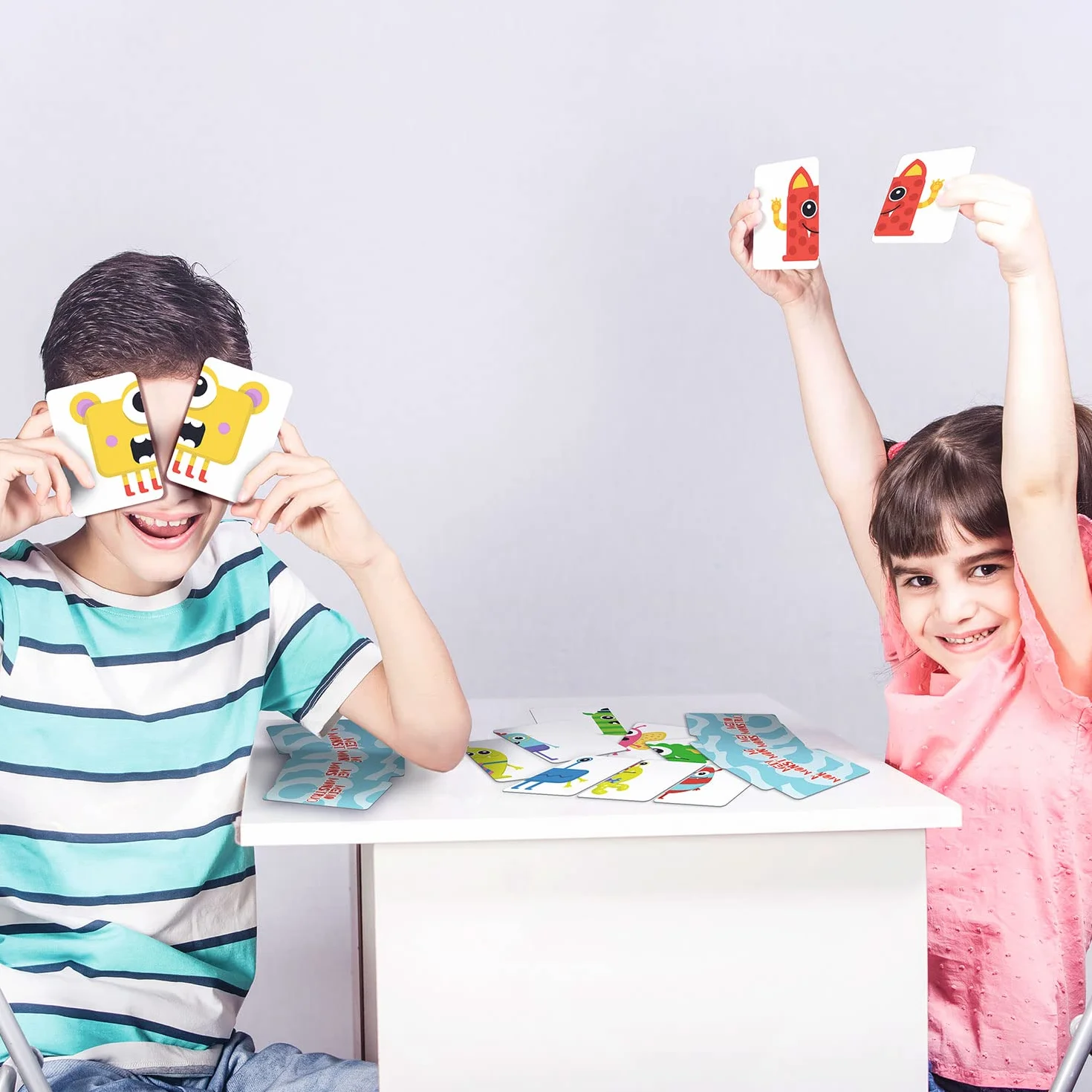 Ludilo - Medio Monstruo | Juegos De Mesa Niños 4 Años O Más | Juegos Educativos Niños 4 Años De Partidas De 10 Minutos | Juego De Mesa De 2 A 4 Jugadores