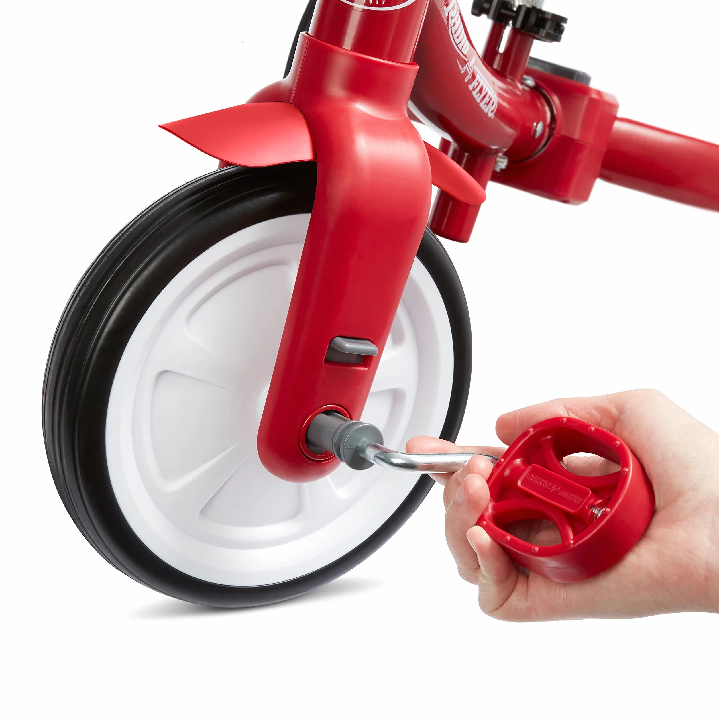 Radio Flyer Triple Play Triciclo, Triciclo Rojo para niños pequeños, Bicicleta de Equilibrio y Bicicleta para pedalear para Edades de 1 a 3 años