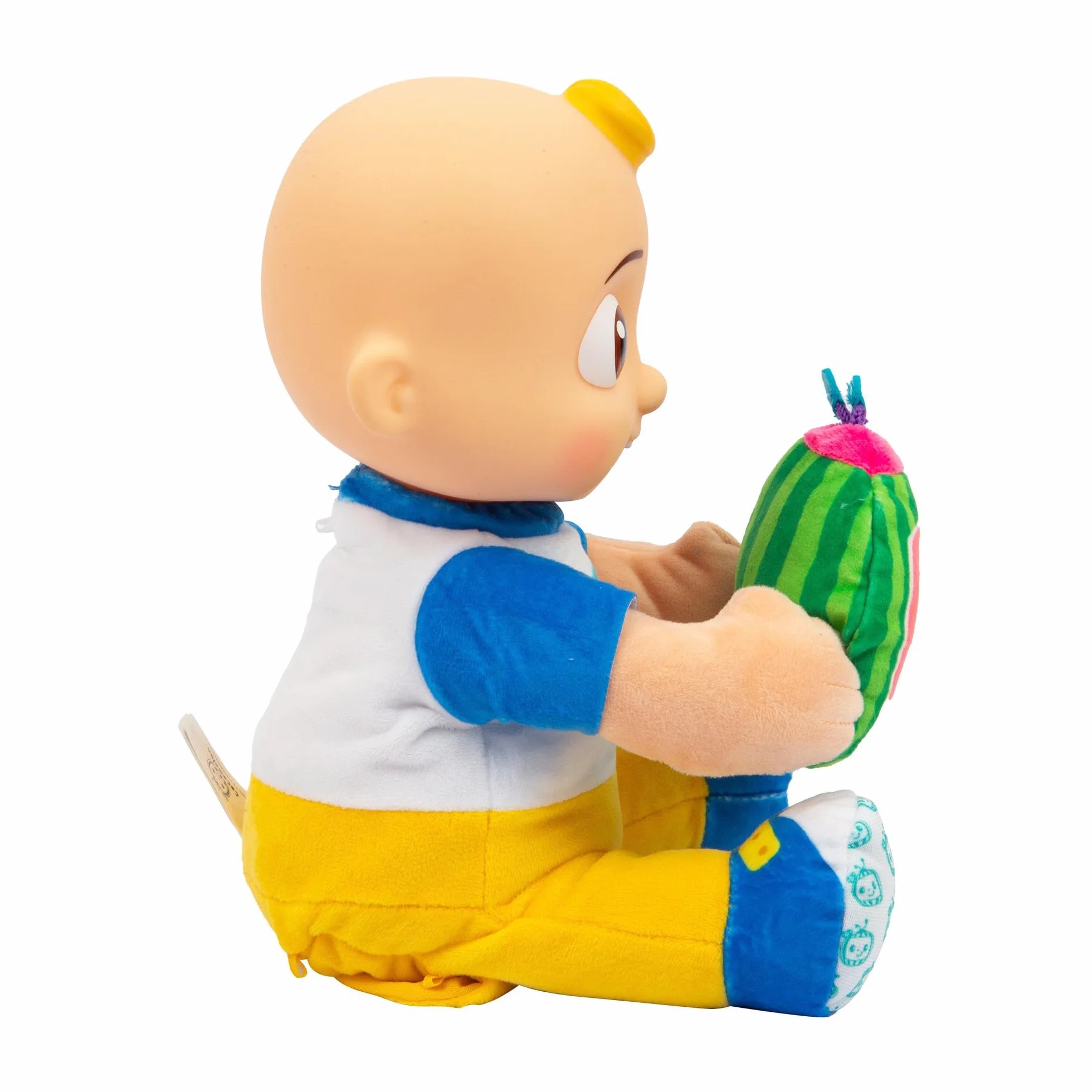 Giochi Preziosi Cocomelon Peek A Boo JJ - JJ en versión Césped de 30 cm con Sonidos y Movimientos motorizados Pr Jugar al bubu Siete Años, para niños a Partir de 2 años, Ccm41000