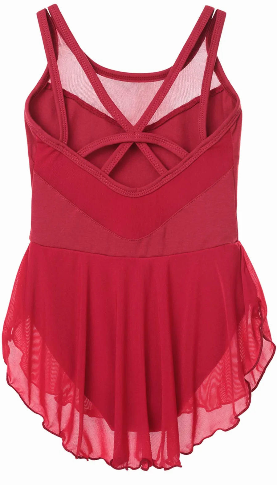 Soudittur Maillot de Danza Algodón Tutú Vestido de Ballet para Niña