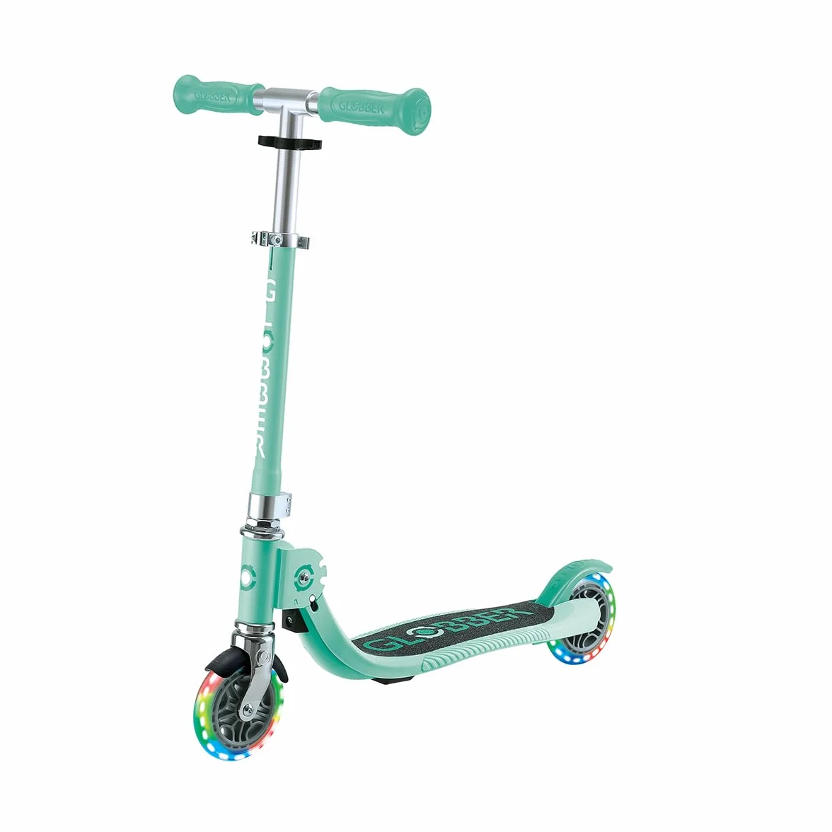 Globber Flow Plegable Junior Lights Patinete 2 Ruedas Plegable niños 3 años