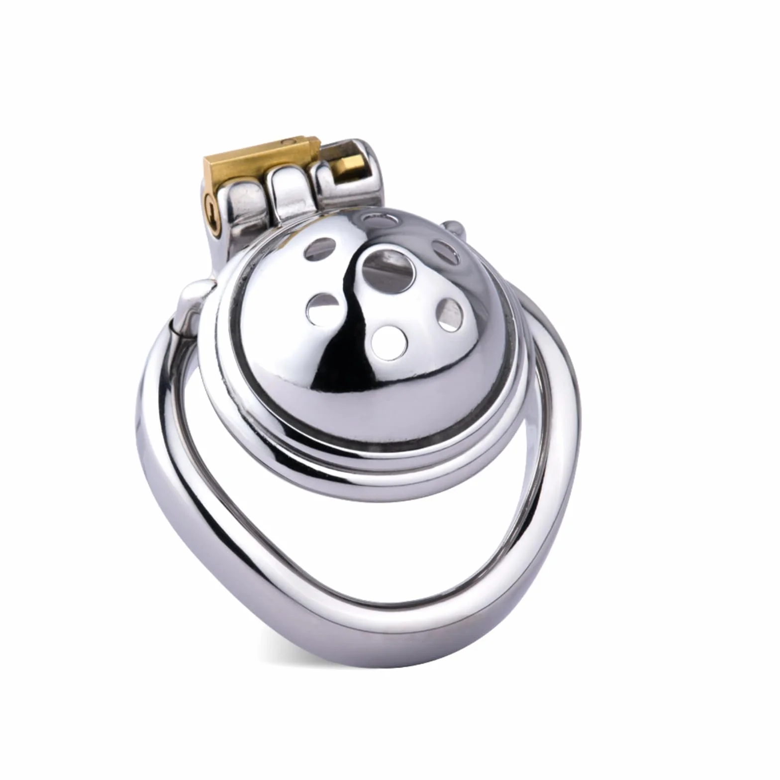 Jaula de Seguridad de Acero Inoxidable para Hombres Anillo de Arco