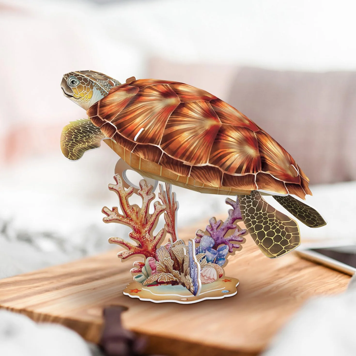 National Geographic - Tortuga Marina | Puzzle 3D | Maquetas para Montar | Regalo Niño 8 Años | Regalo Niña 8 Años | Manualidades Adultos | Puzzle Infantil | 31 Piezas
