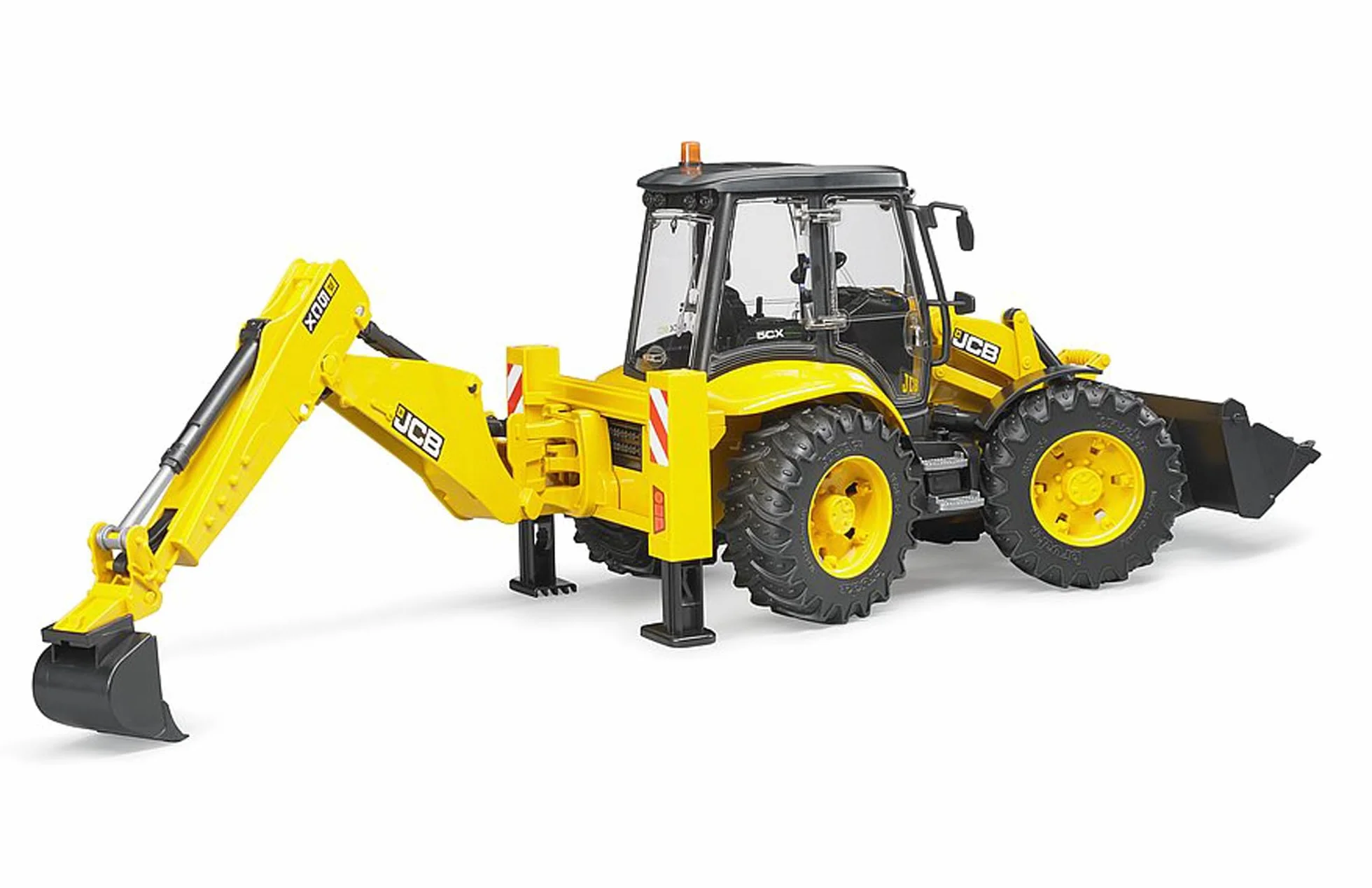 bruder 02454 - JCB 5CX eco Backhoe - 1:16 Vehículo de construcción, Obra, Pala, Retroexcavadora, Trabajador, bworld, Máquina de construcción, Toy