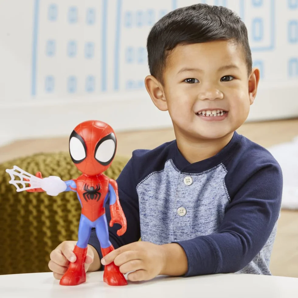 Marvel SPIDEY AND HIS AMAZING FRIENDS Figura Gigante 22.5 cm Juguete niños 3 años