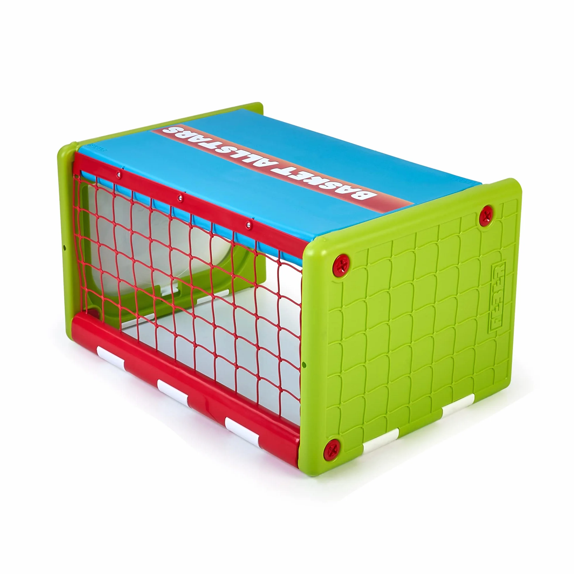 FEBER - Activity Cube 4 en 1, Cubo de Actividades, Juguete Completo, 3 Deportes: fútbol, Baloncesto y Golf, y es una Mesa, Accesorios incluídos,para fomentar la Actividad Infantil, Famosa (FEB03000)