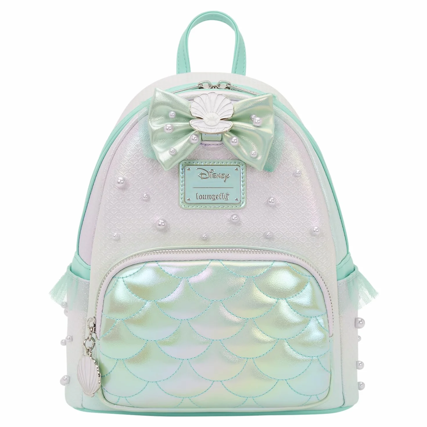 Loungefly Disney The Little Mermaid Iridescent Pearl Mini Mochila