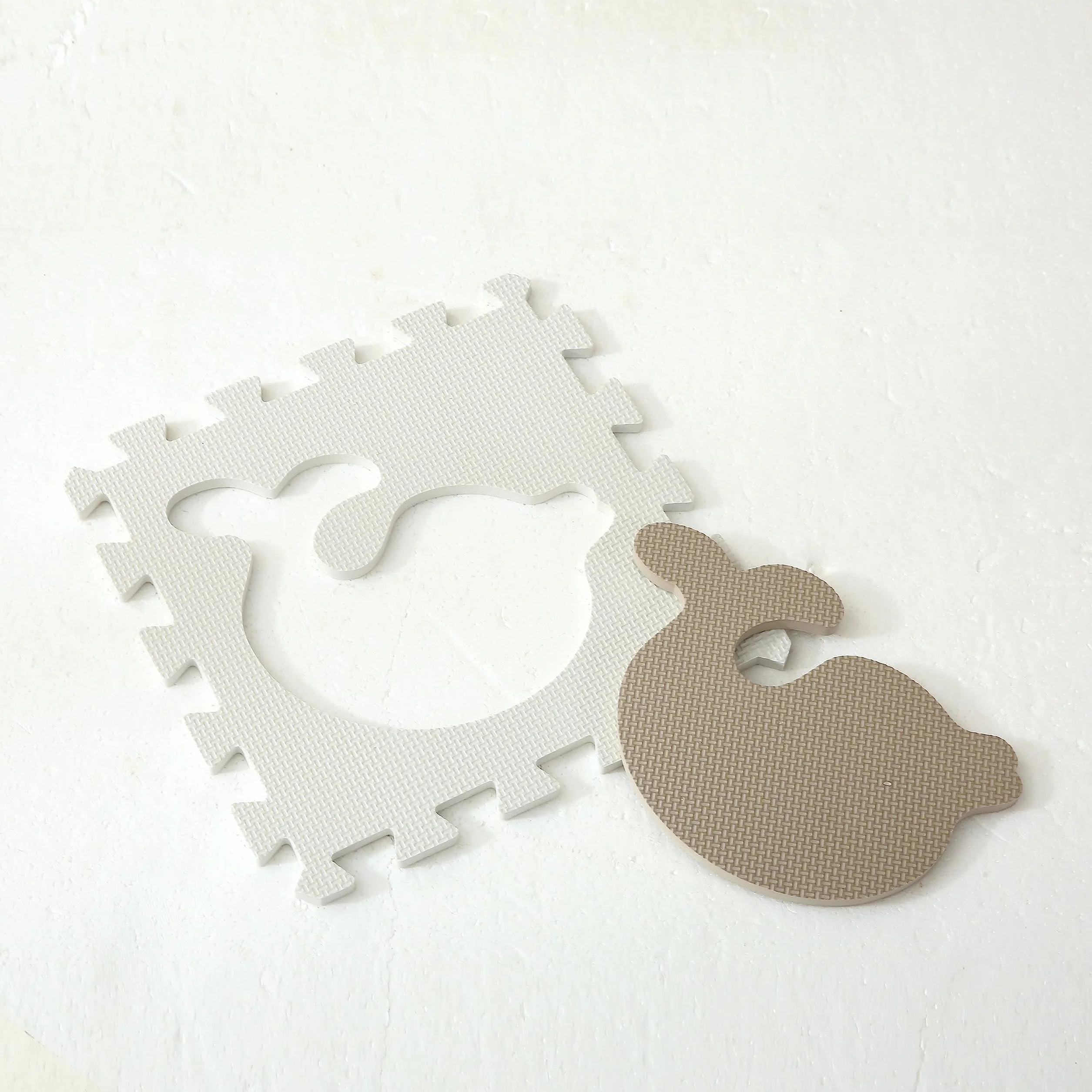 Alfombra Puzzle Infantil 16+20 Piezas 142×142×1cm Colchoneta Suelo Acolchado