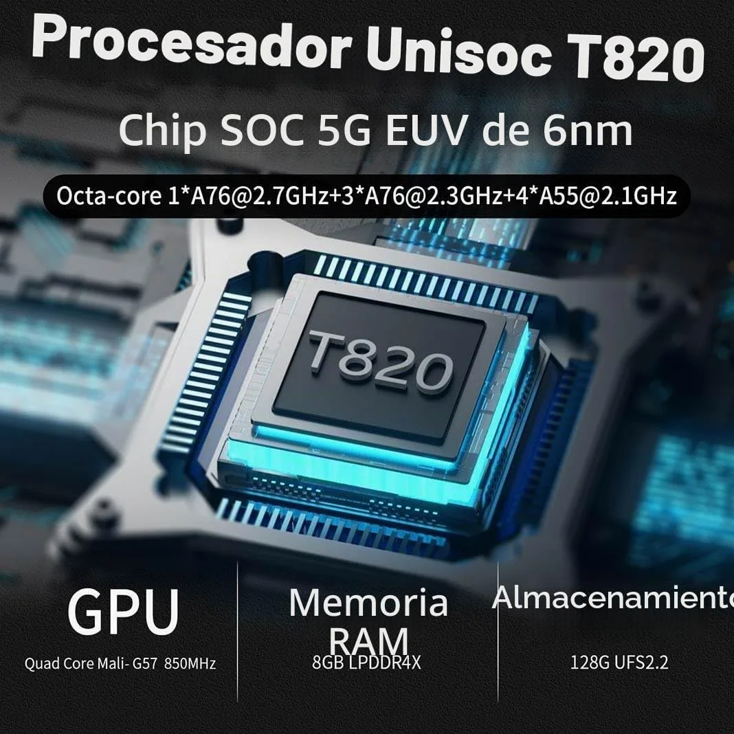RG556 - Consola de juegos de mano retro, Android 13 Unisoc T820 de 5.4 pulgadas, compatible con pantalla AMOLED WiFi, reproductor de videojuegos para adultos y niños (4+128G)