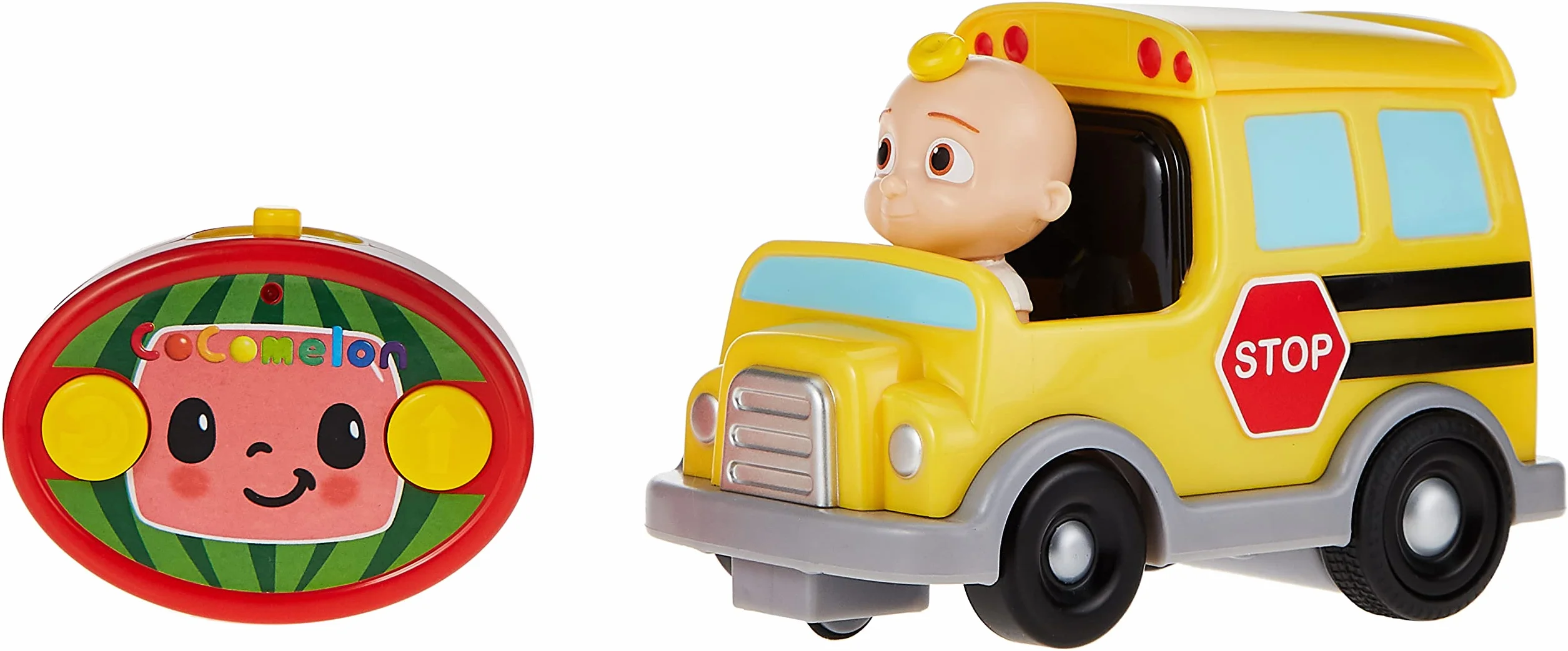 Jada Toys Cocomelón - Autobús con Radio Control y música, 18 cm, Multicolor (253254003)