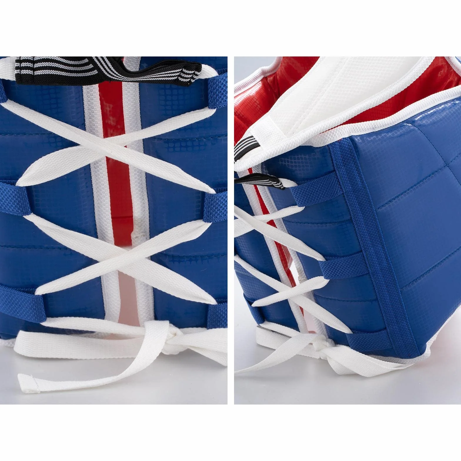 Chaleco Protector Reversible de Taekwondo, Protector de Pecho Ajustable para Mujeres, Hombres, Niños