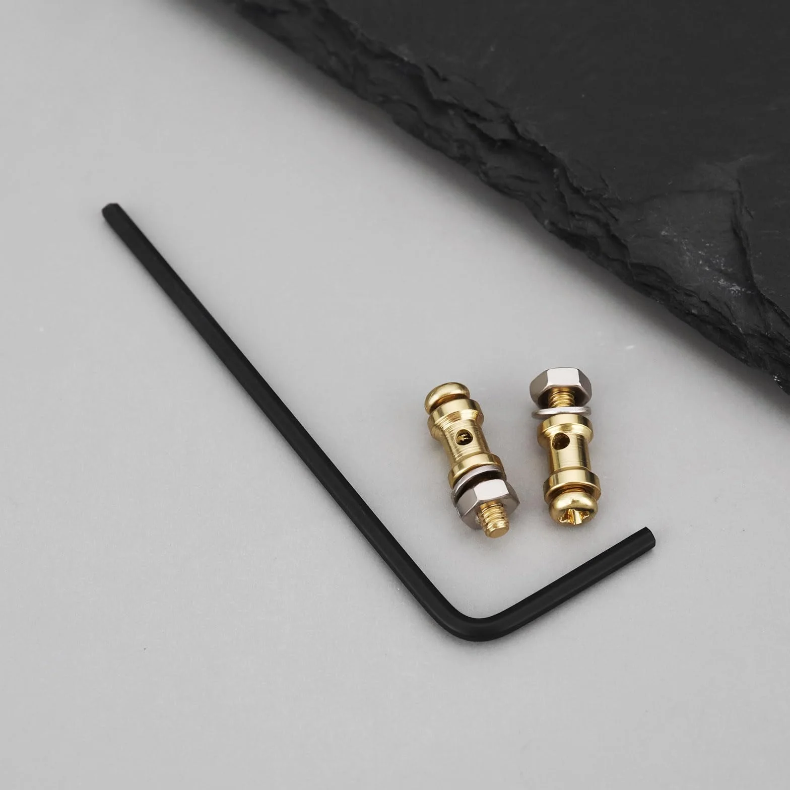10 Juegos Kit Cuerno de Control Avión RC de ala Fija Varillas 1,2 mm x 260 mm Conector 1,3 mm Tope de Vínculo Ajustable