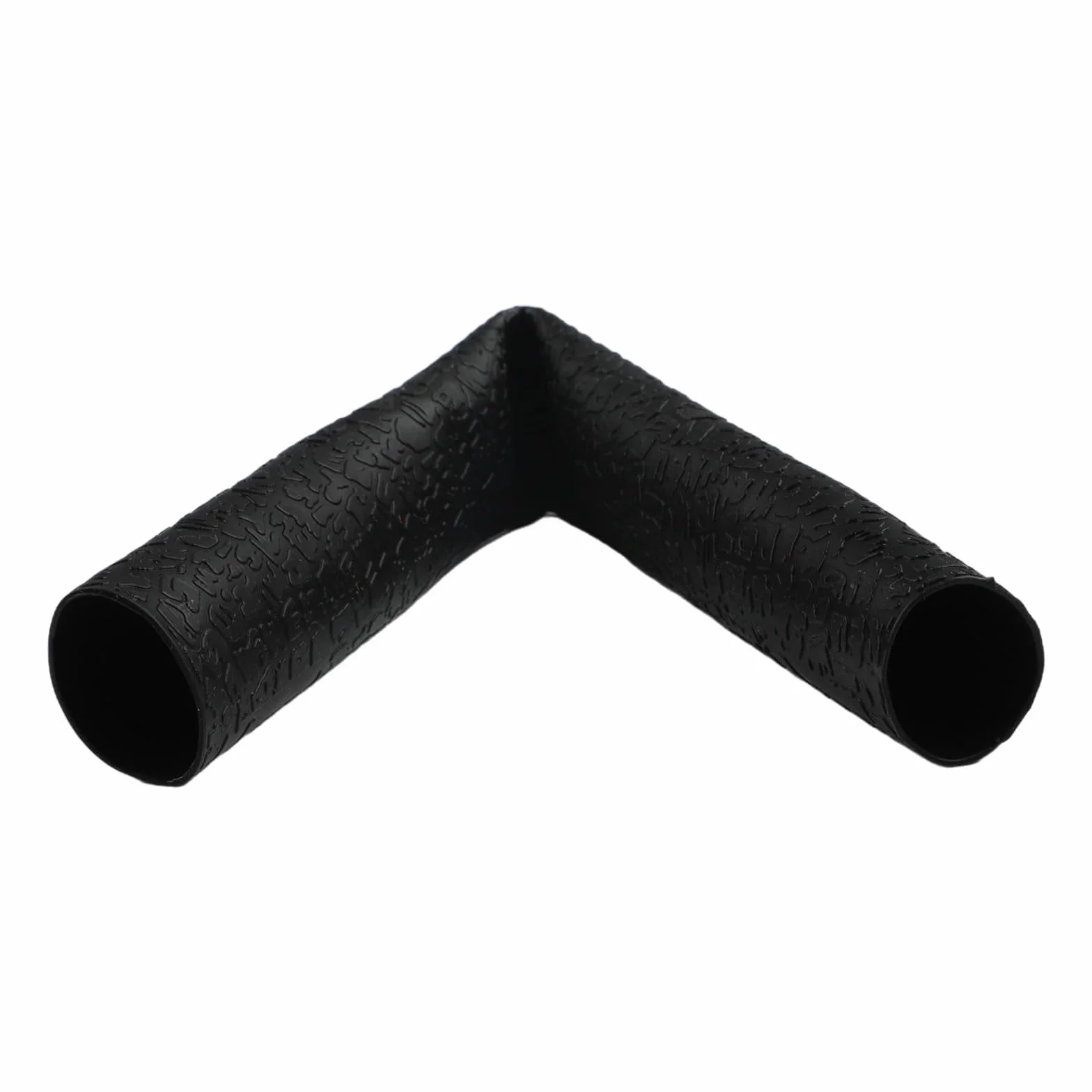 Funda de goma para taco de billar antideslizante antisudor, protector de mango de silicona, negro