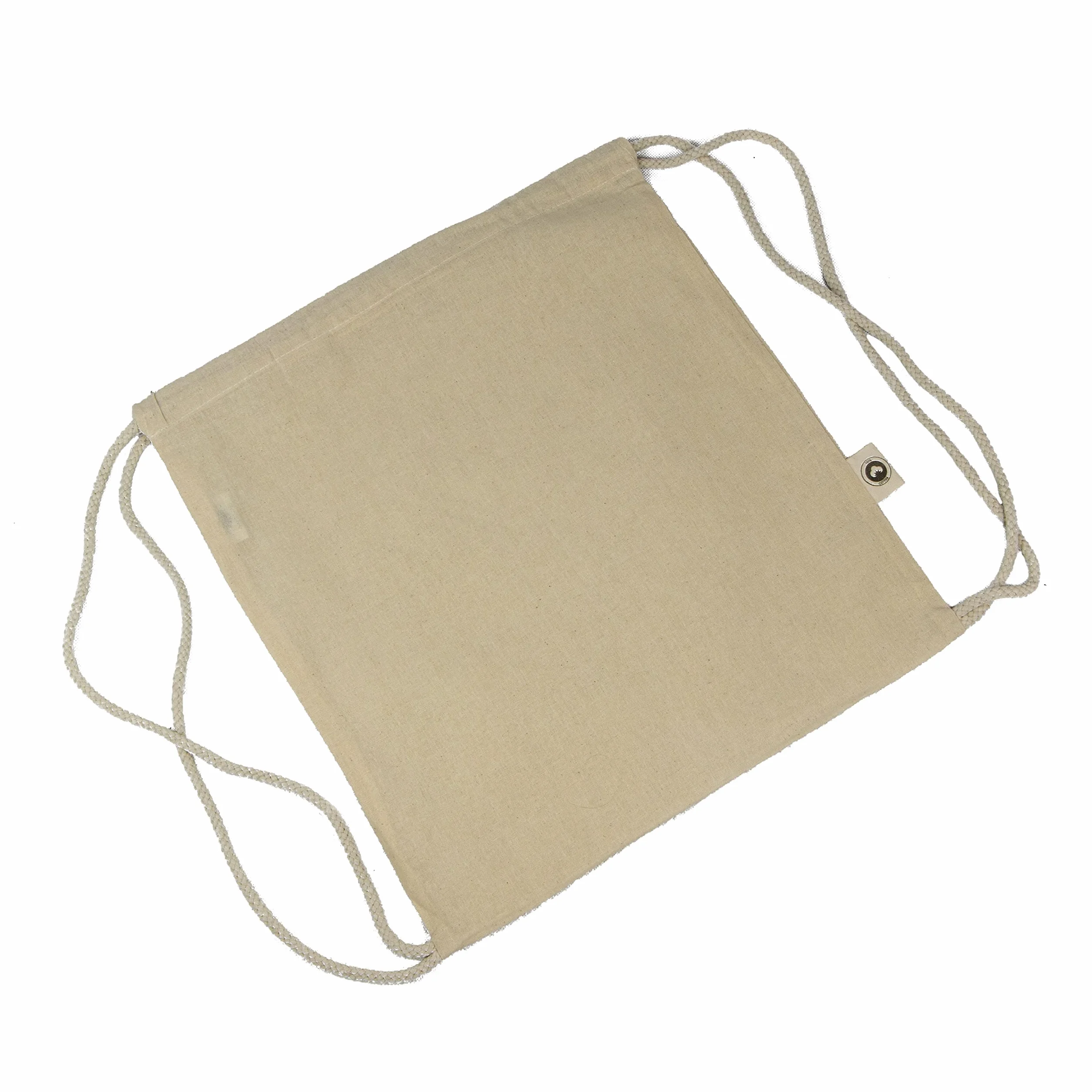 Mochila Bolsa Algodón natural 39x35 cm 130 grs