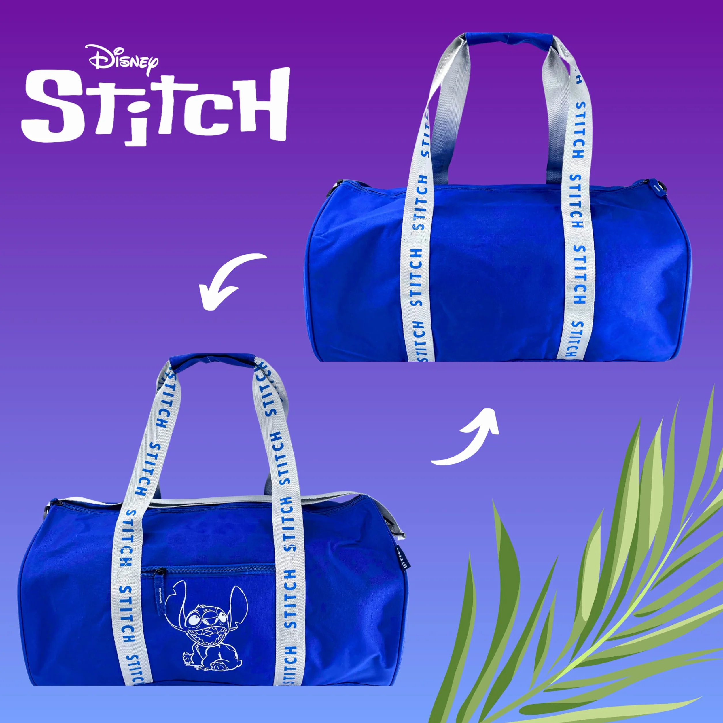 Disney Stitch Bolsa Deporte Gimnasio Infantil Accesorios Regalo Niñas