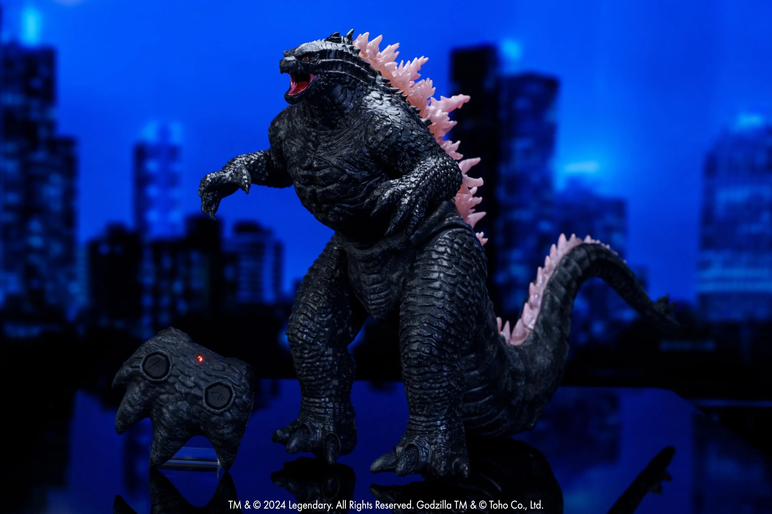 Jada Toys Godzilla x Kong: The New Empire RC 1/12 Heat-Ray Breath Godzilla 63 cm