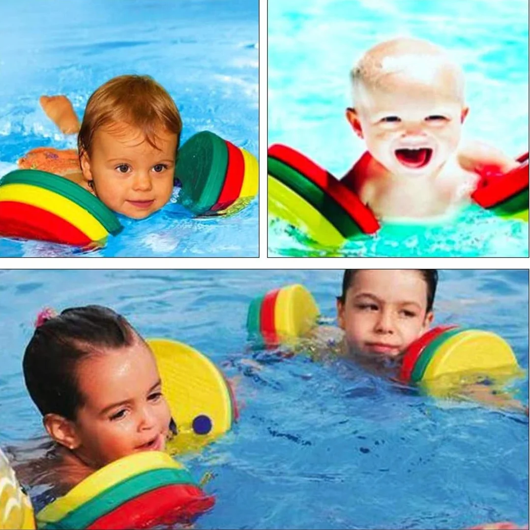 Manguitos de natación para niños, 6 Piezas, Espuma, Discos Flotantes Piscina