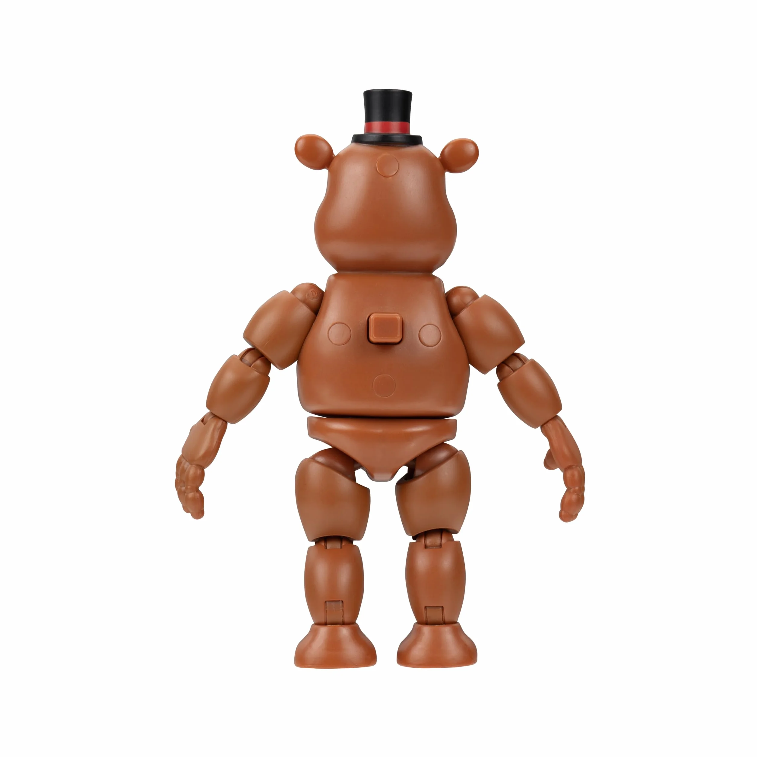 Five Nights at Freddy'S Toy Freddy - Figura articulada de 12,7 cm con función de susto repentino y Ojos Que Brillan en la Oscuridad