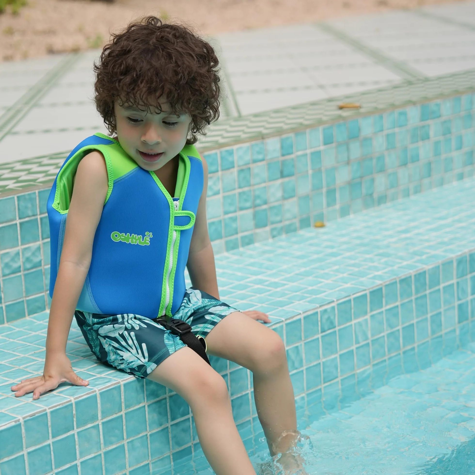 Chaleco de Natación de Neopreno Premium para Niños - Flotador de Aprendizaje