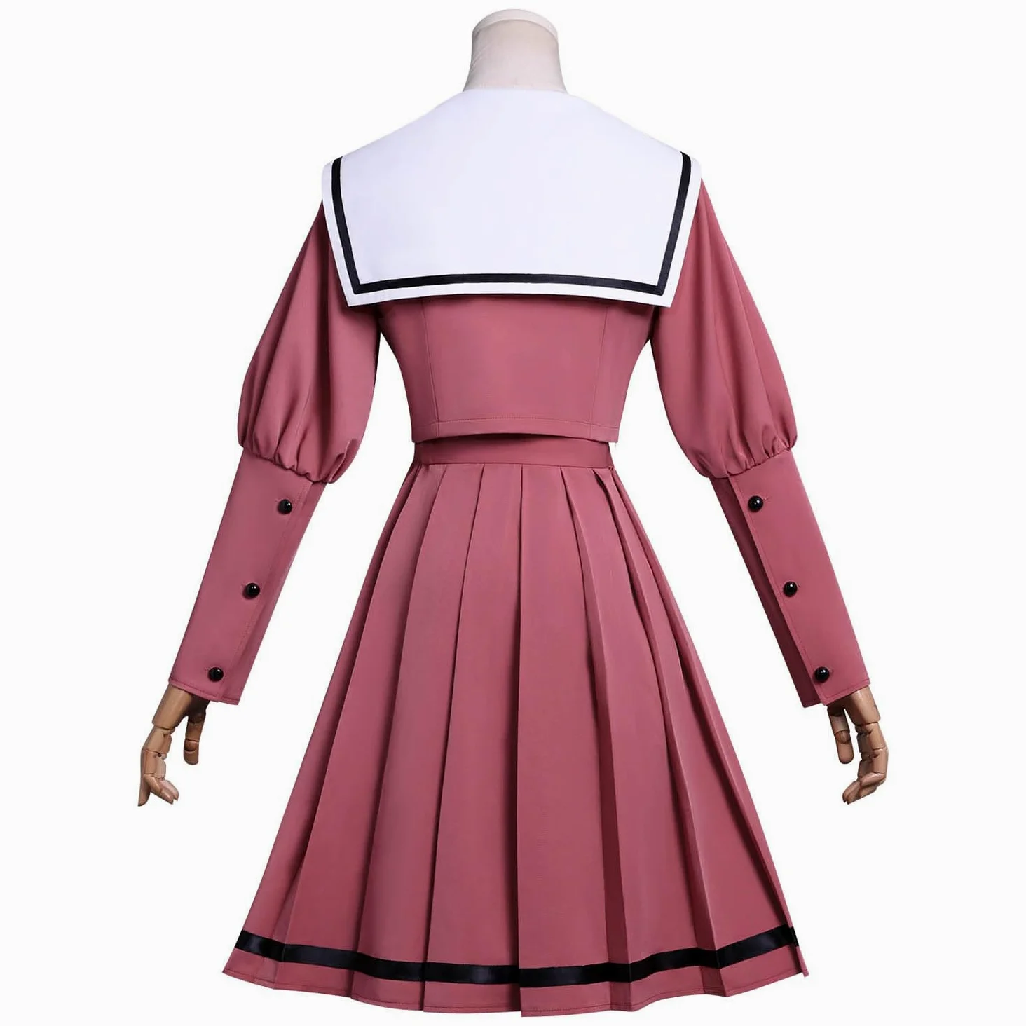 Anime The Fragrant Flower Blooms with Dignity Disfraz de cosplay Waguri Kaoruko Uniforme Conjunto Completo Halloween Carnaval Traje de Vestir con Peluca para Mujeres