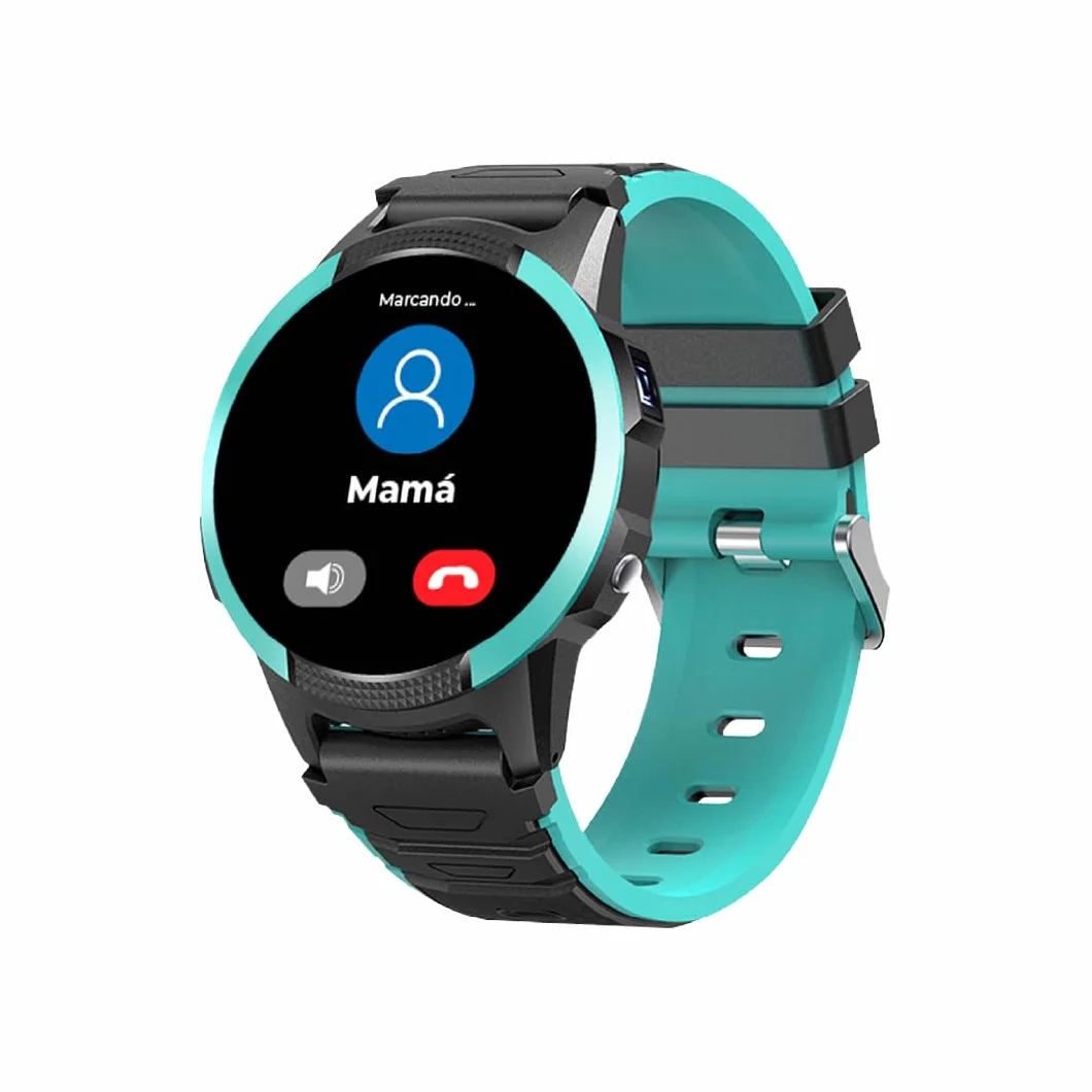 Reloj Inteligente Niño 4G SaveFamily Slim con GPS, Llamada, Vídeo, Chat, Botón SOS, SIM Incluida Verde