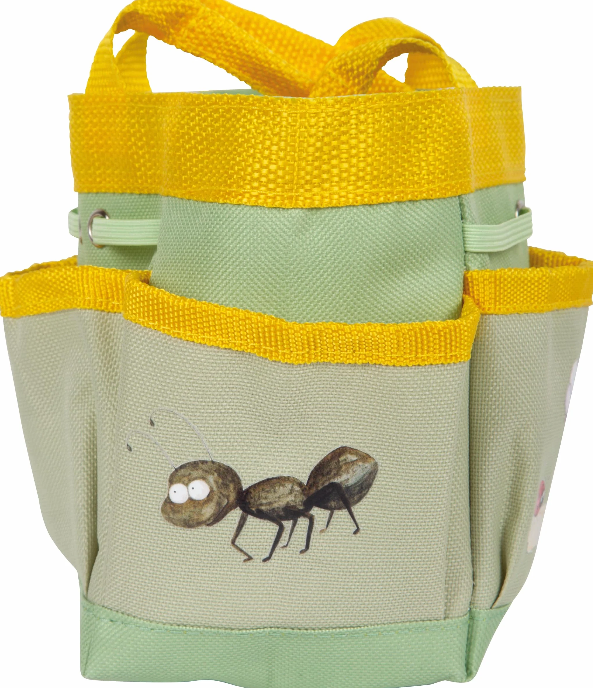 small foot Bolsa Herramientas de jardín Tiny Garden Infantil Madera Metal, a Partir de 3 años, 12664, Multicolor