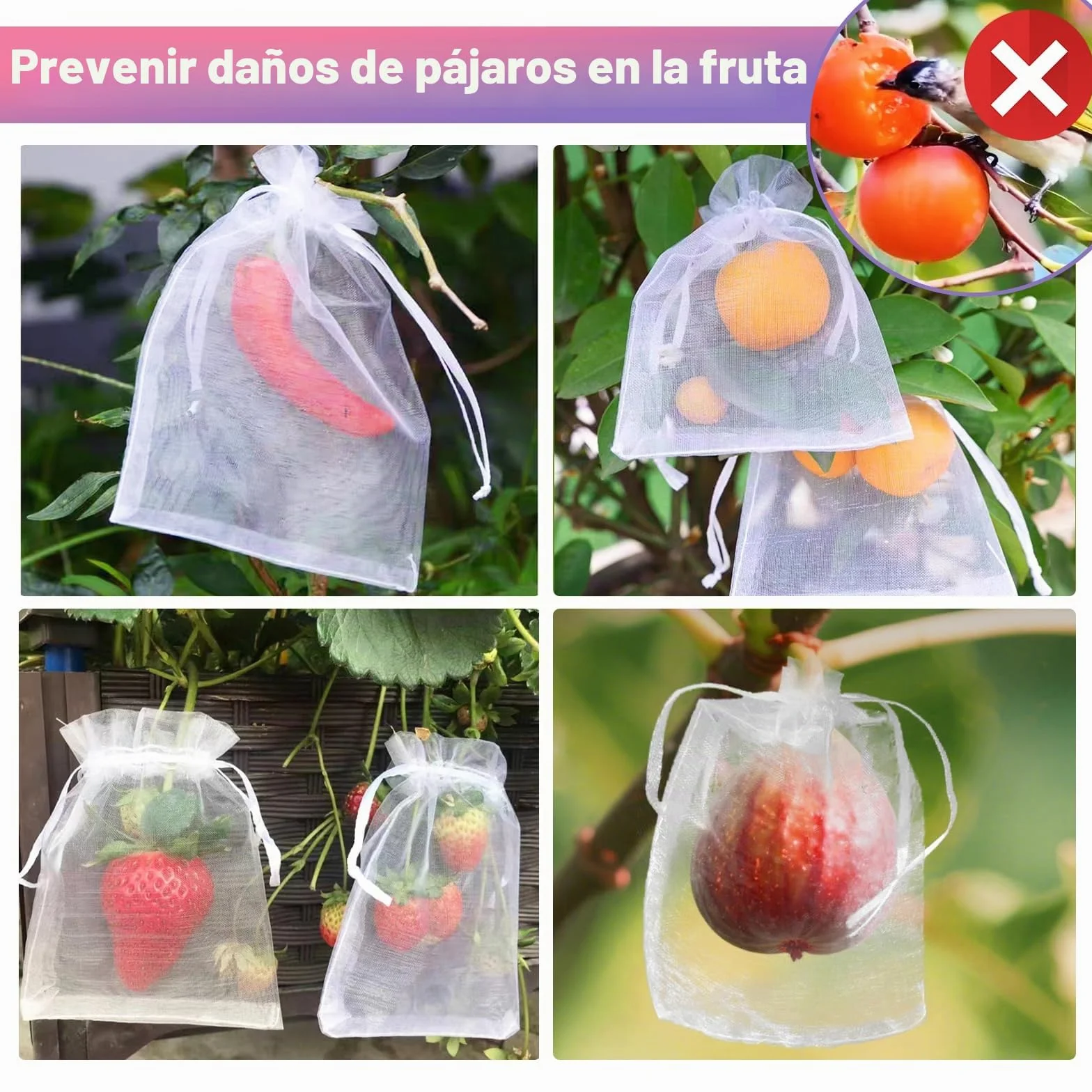 120 Piezas Bolsas de Organza 10x15 CM, Blancas Bolsitas de Tela Pequeñas con Cordóm, Bolsa Organza de Lavanda, Regalo, Joyas, Boda Favores, Caramelos para Festivales Fiestas Bodas Navidad