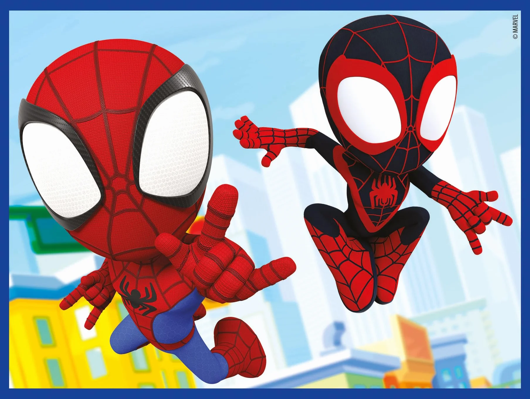 Clementoni Puzzle Marvel Spidey and His Amazing Friends 12 Cubos 6 Imágenes 12 Piezas 41198