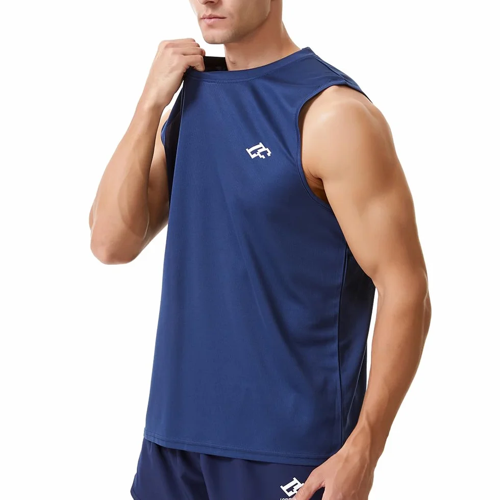 Camisetas sin Mangas para Hombre Secado Rápido Gimnasio Fitness Correr