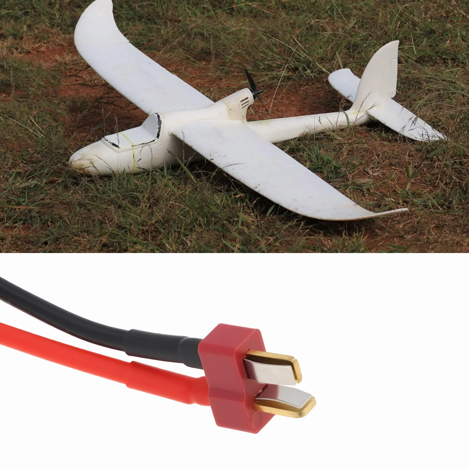 ECSiNG Controlador de Velocidad eléctrico ESC sin escobillas PWM de 30 A 2-4 s 8 kHz con BEC para Aviones RC