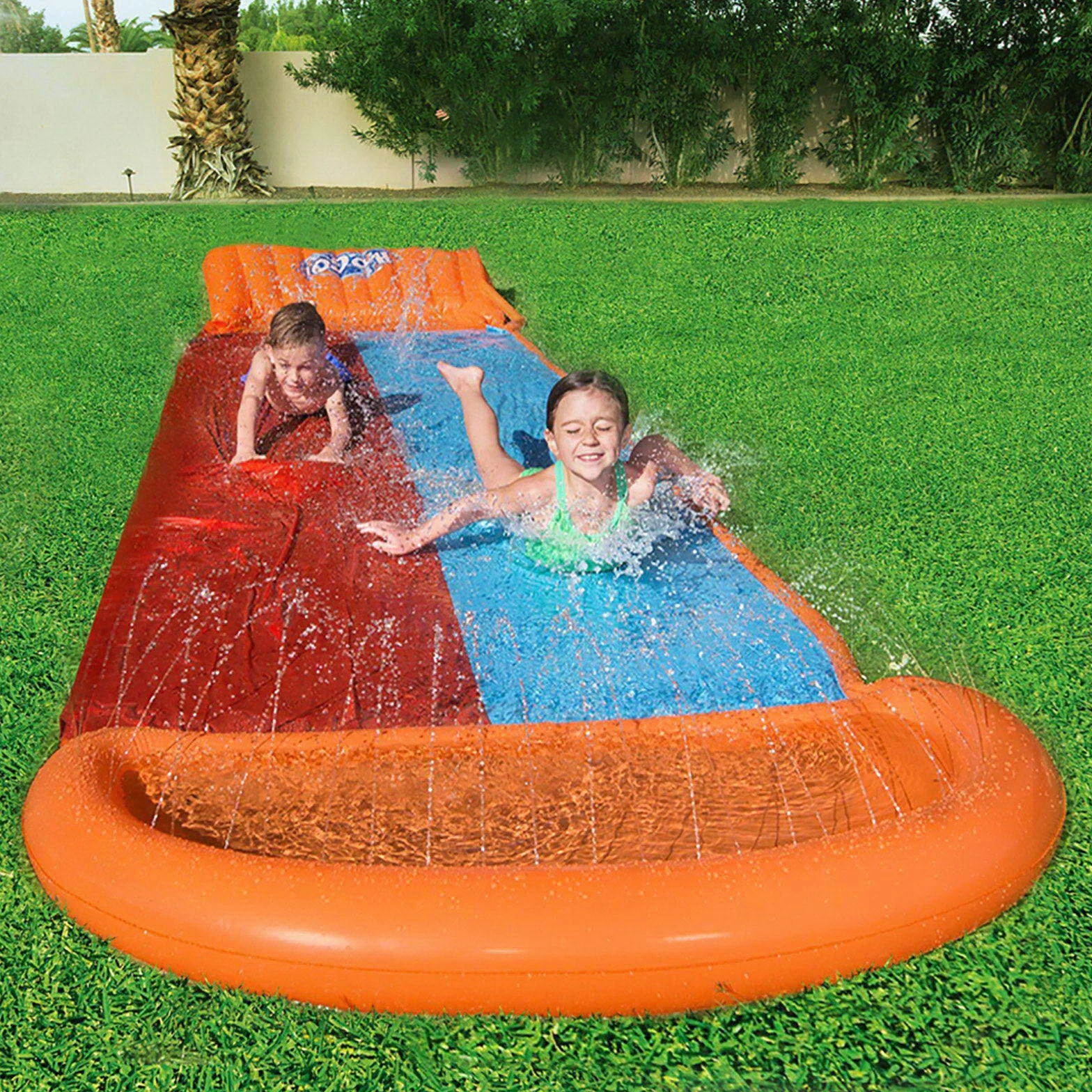 Pista Deslizamiento Doble con Rampa 549 cm.